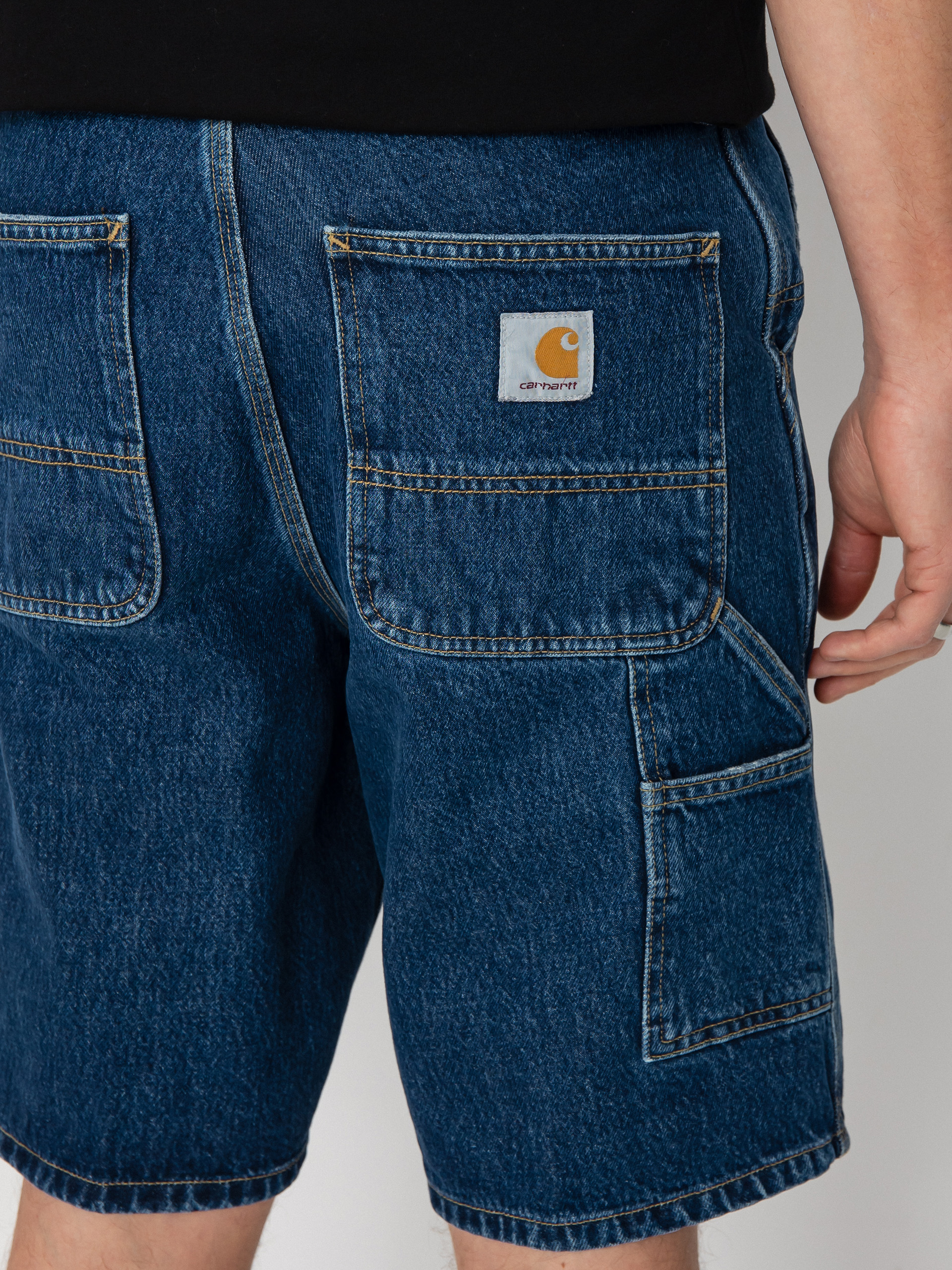 Szorty Carhartt WIP Single Knee (blue)