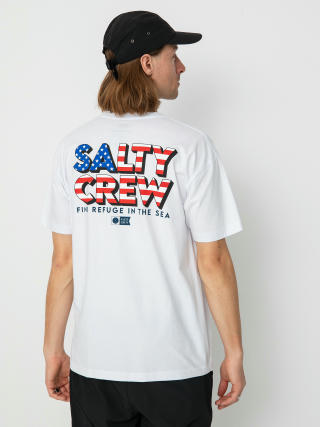 T-shirt Salty Crew Stars And Stripes Prem (white)