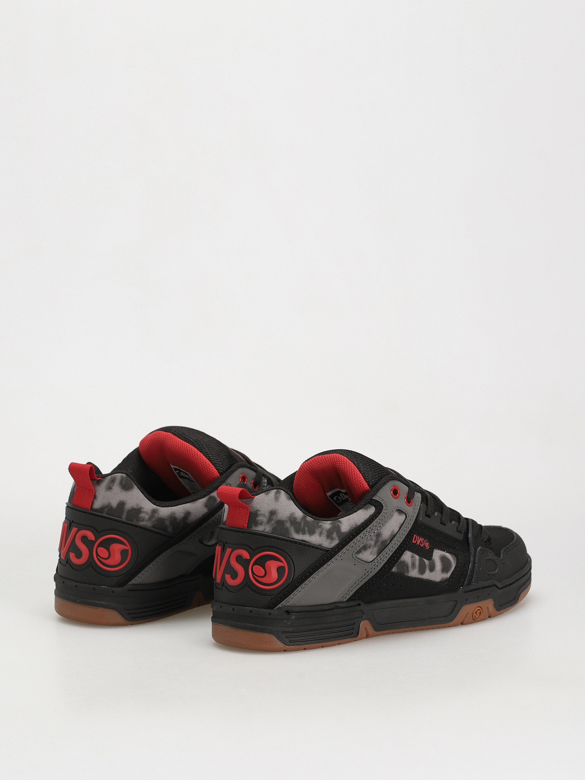 Buty DVS Comanche (black charcoal print nubuck)