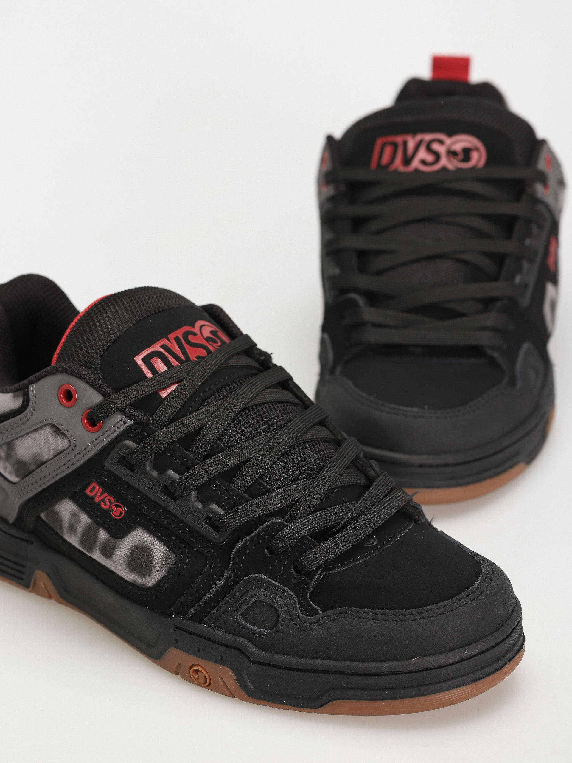 Buty DVS Comanche (black charcoal print nubuck)