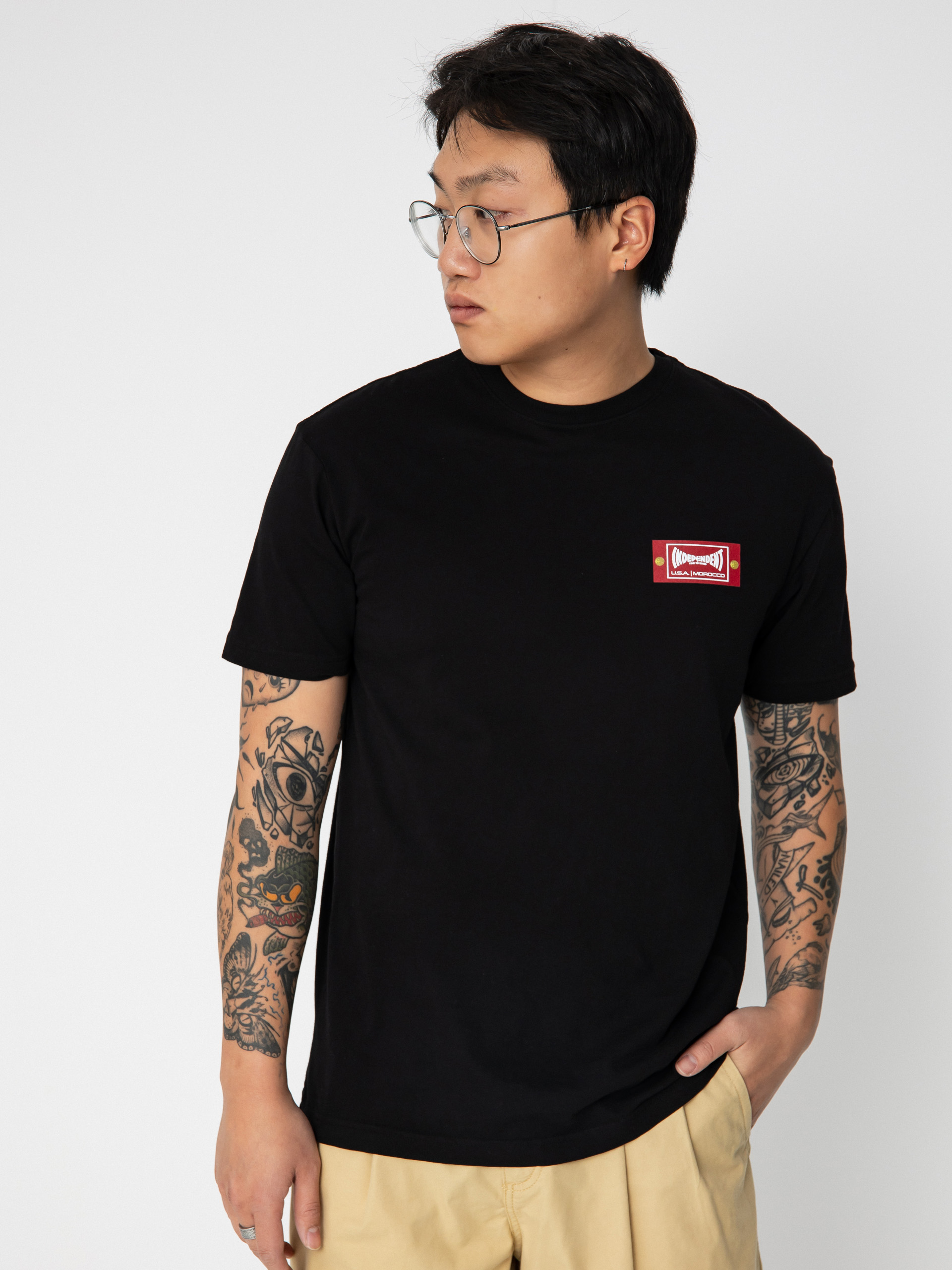 T-shirt Etnies Independent Wash (black)