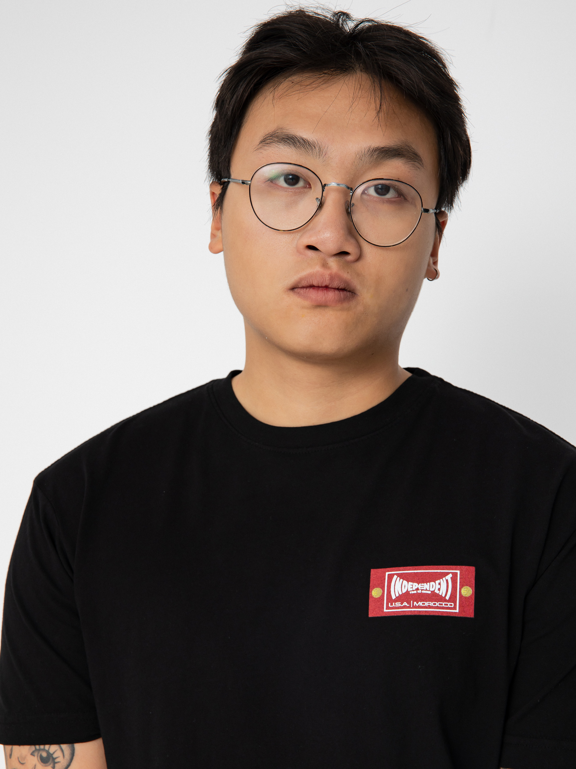 T-shirt Etnies Independent Wash (black)