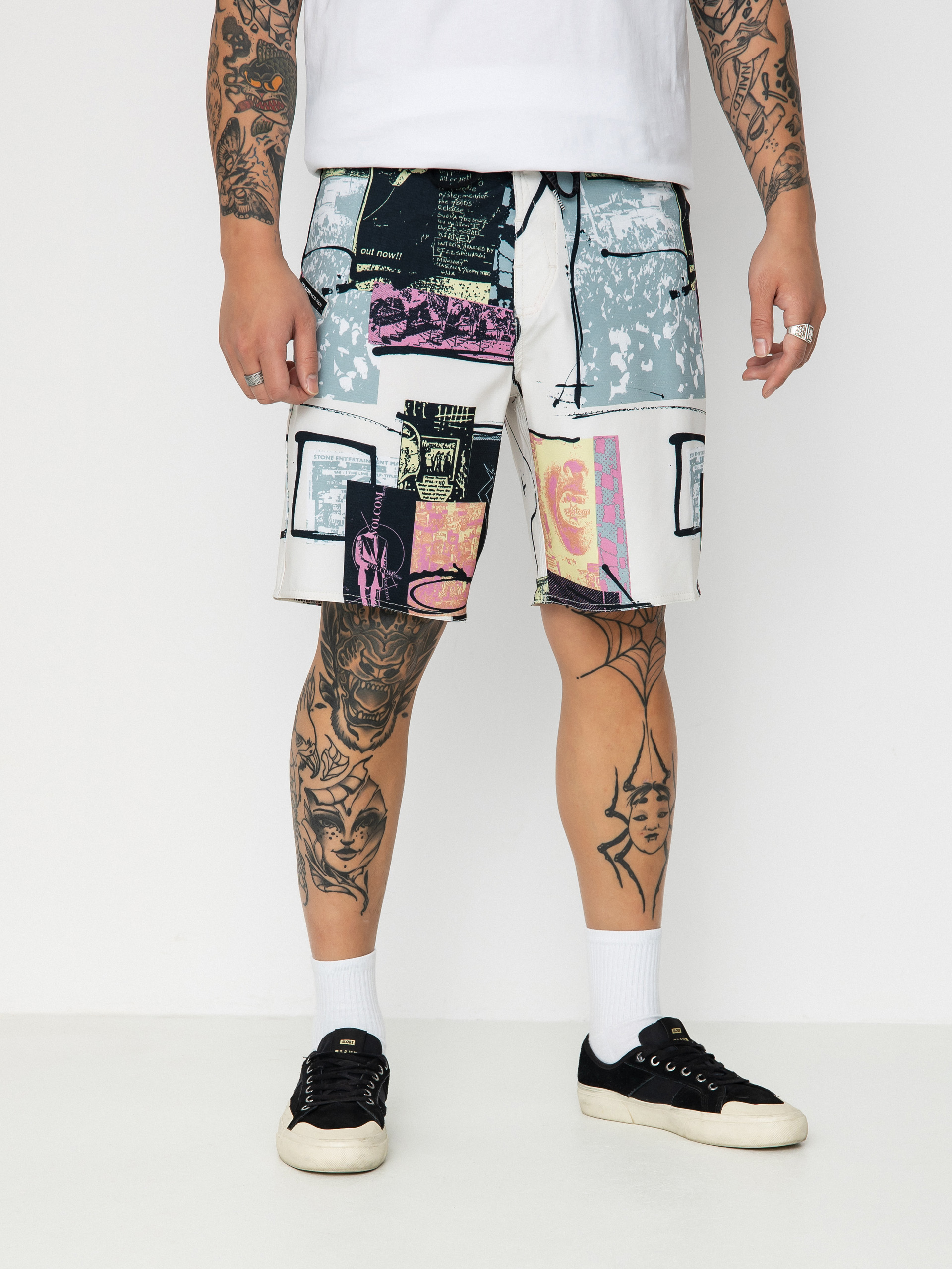 Boardshorty Volcom V Ent Flyer Mod 19 (whitecap grey)