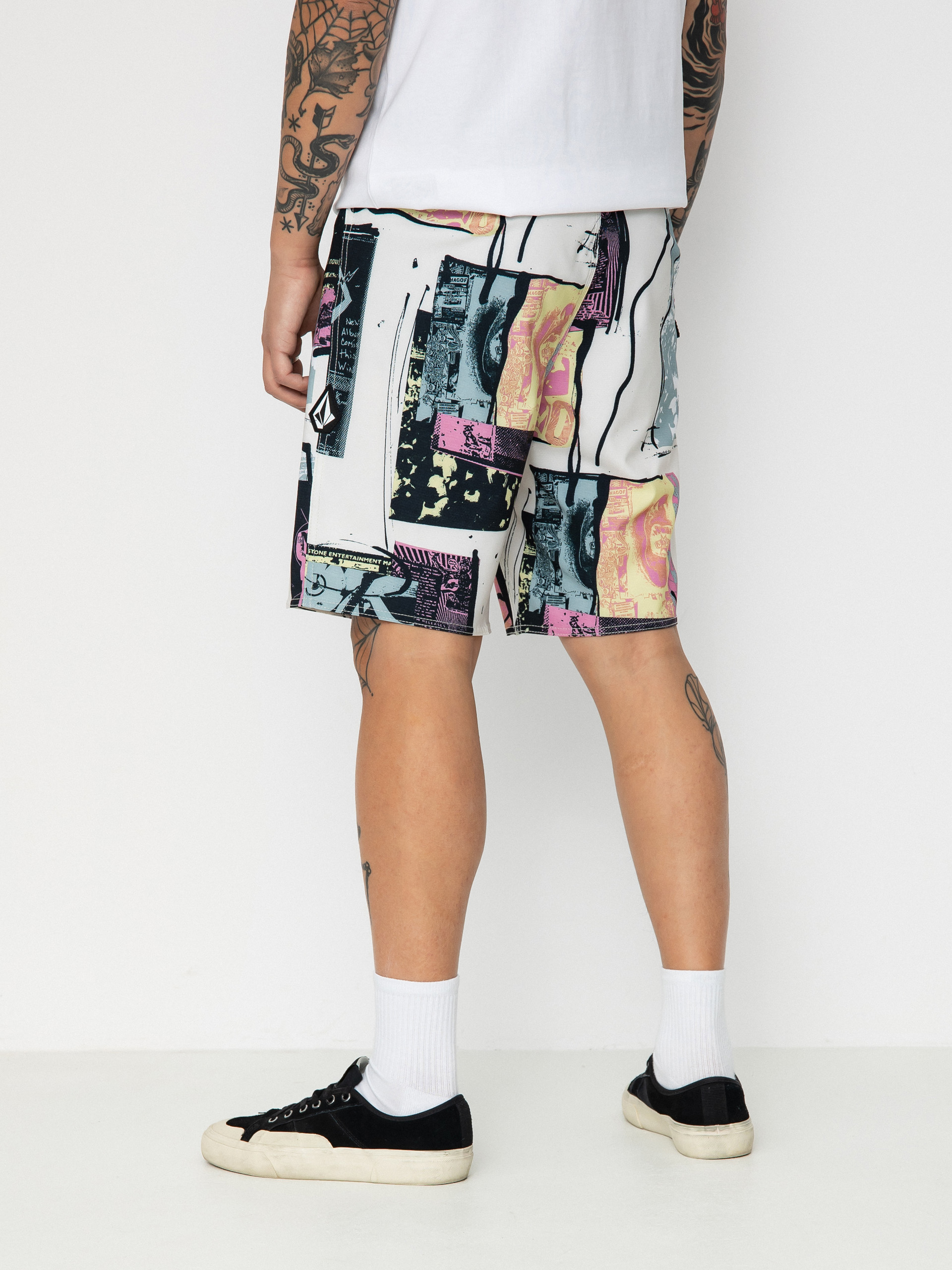 Boardshorty Volcom V Ent Flyer Mod 19 (whitecap grey)