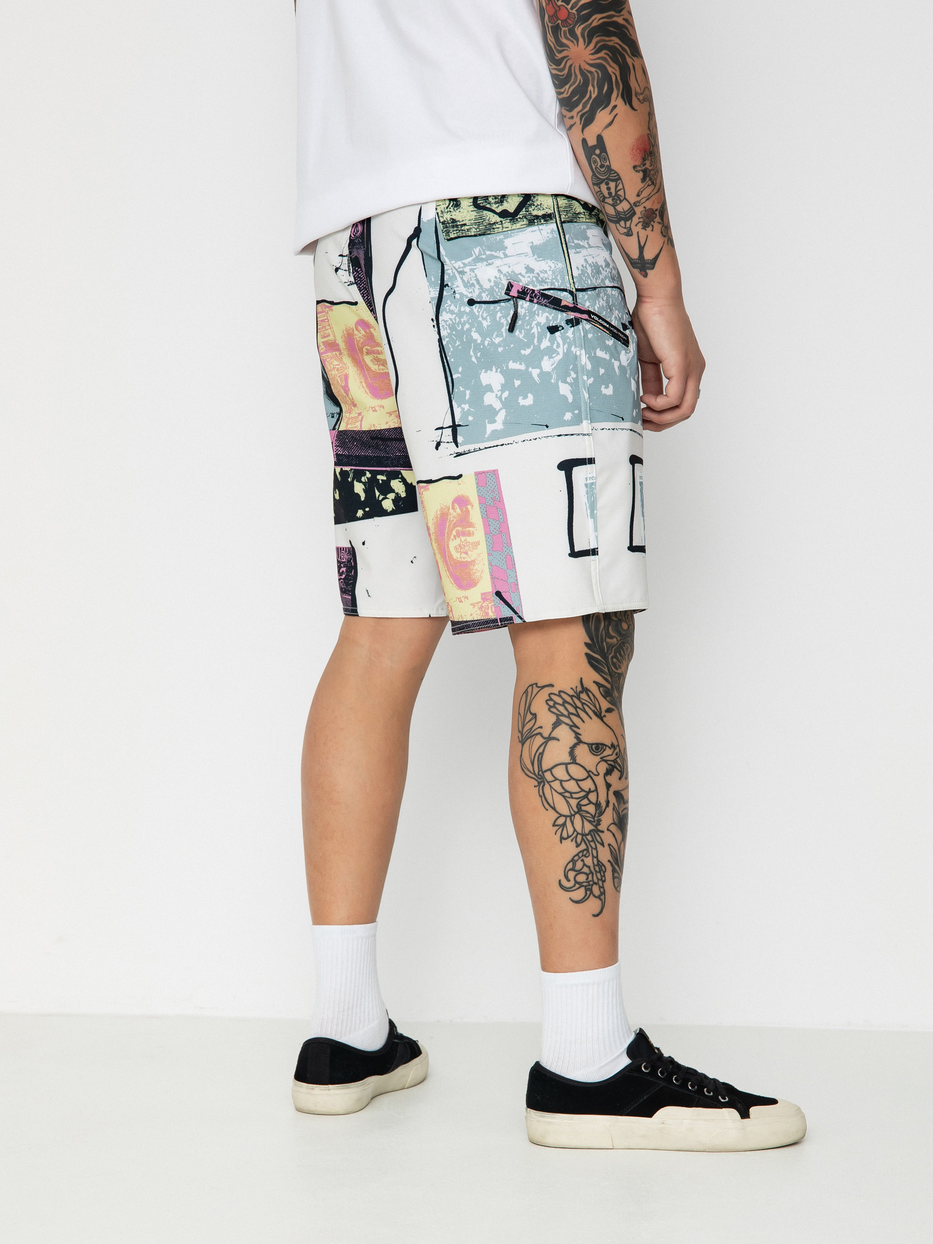 Boardshorty Volcom V Ent Flyer Mod 19 (whitecap grey)