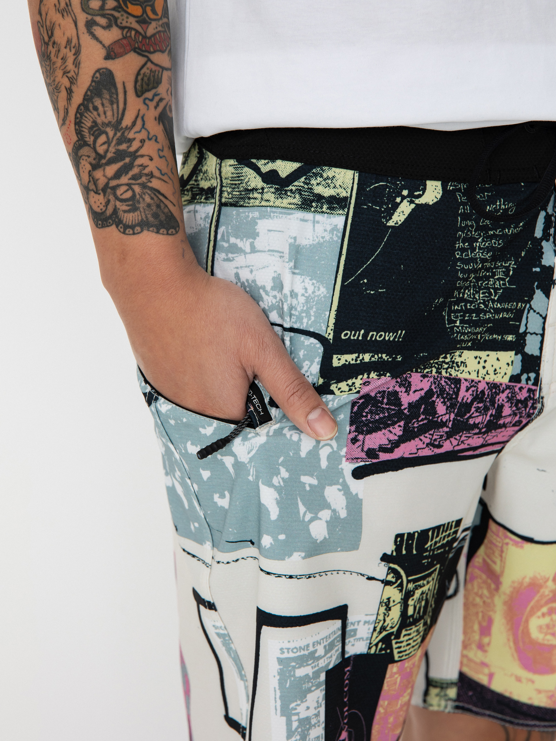 Boardshorty Volcom V Ent Flyer Mod 19 (whitecap grey)