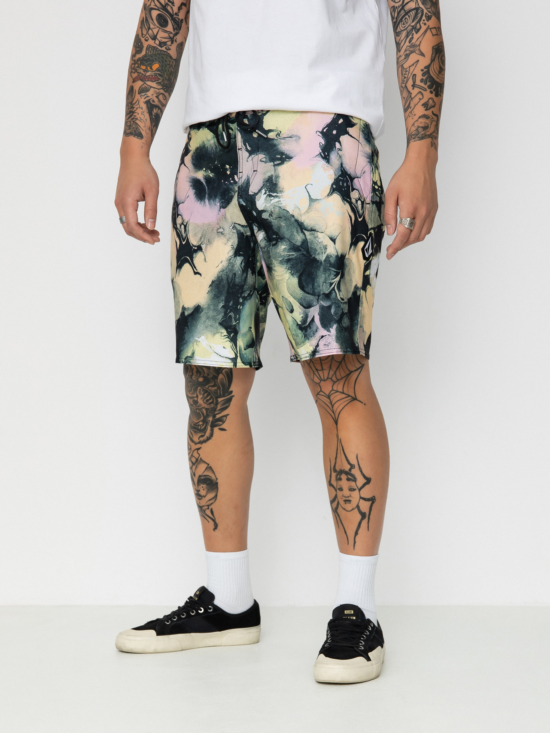 Boardshorty Volcom Skulli Wash Stoney 19 (dawn yellow)