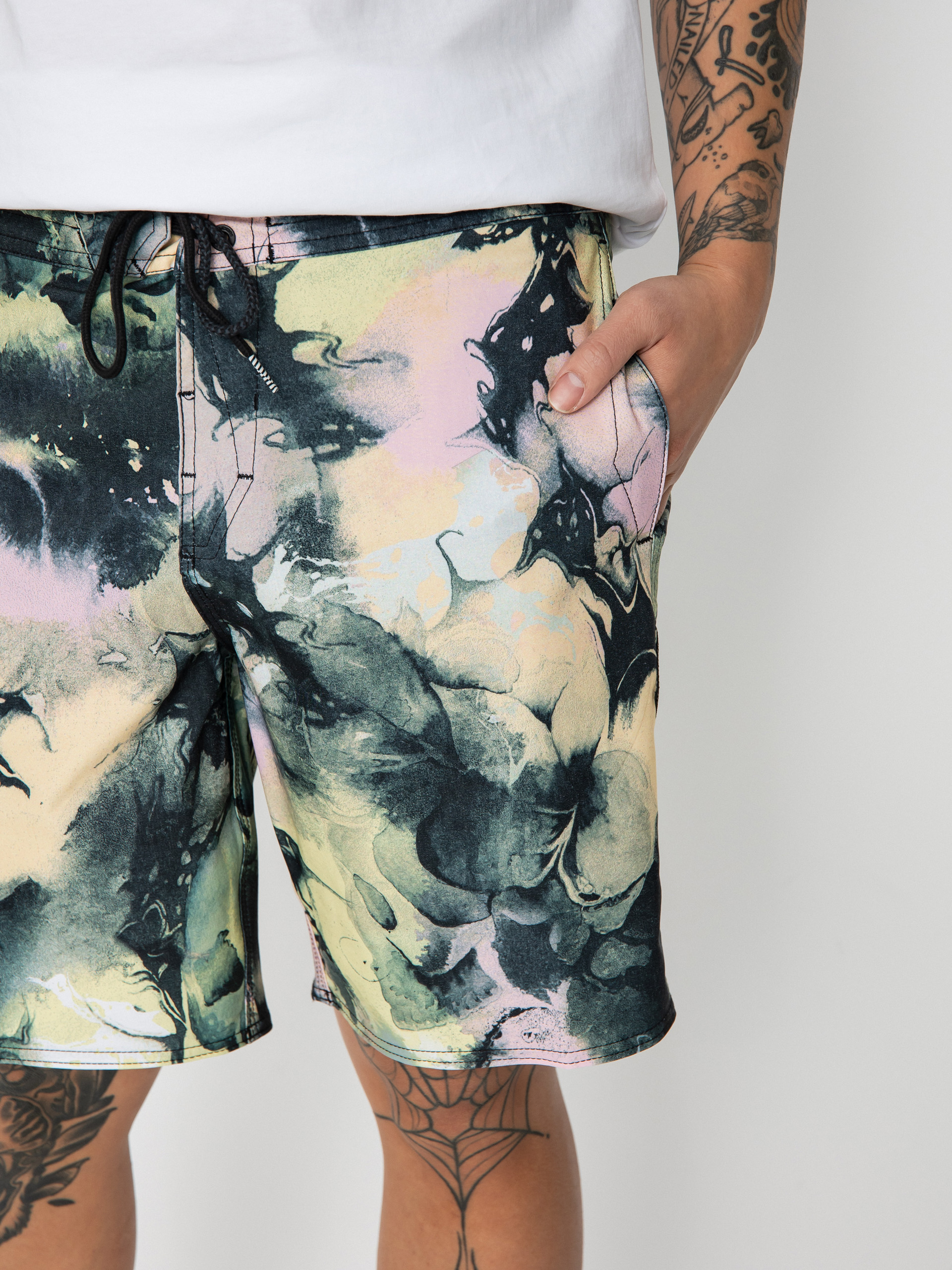 Boardshorty Volcom Skulli Wash Stoney 19 (dawn yellow)