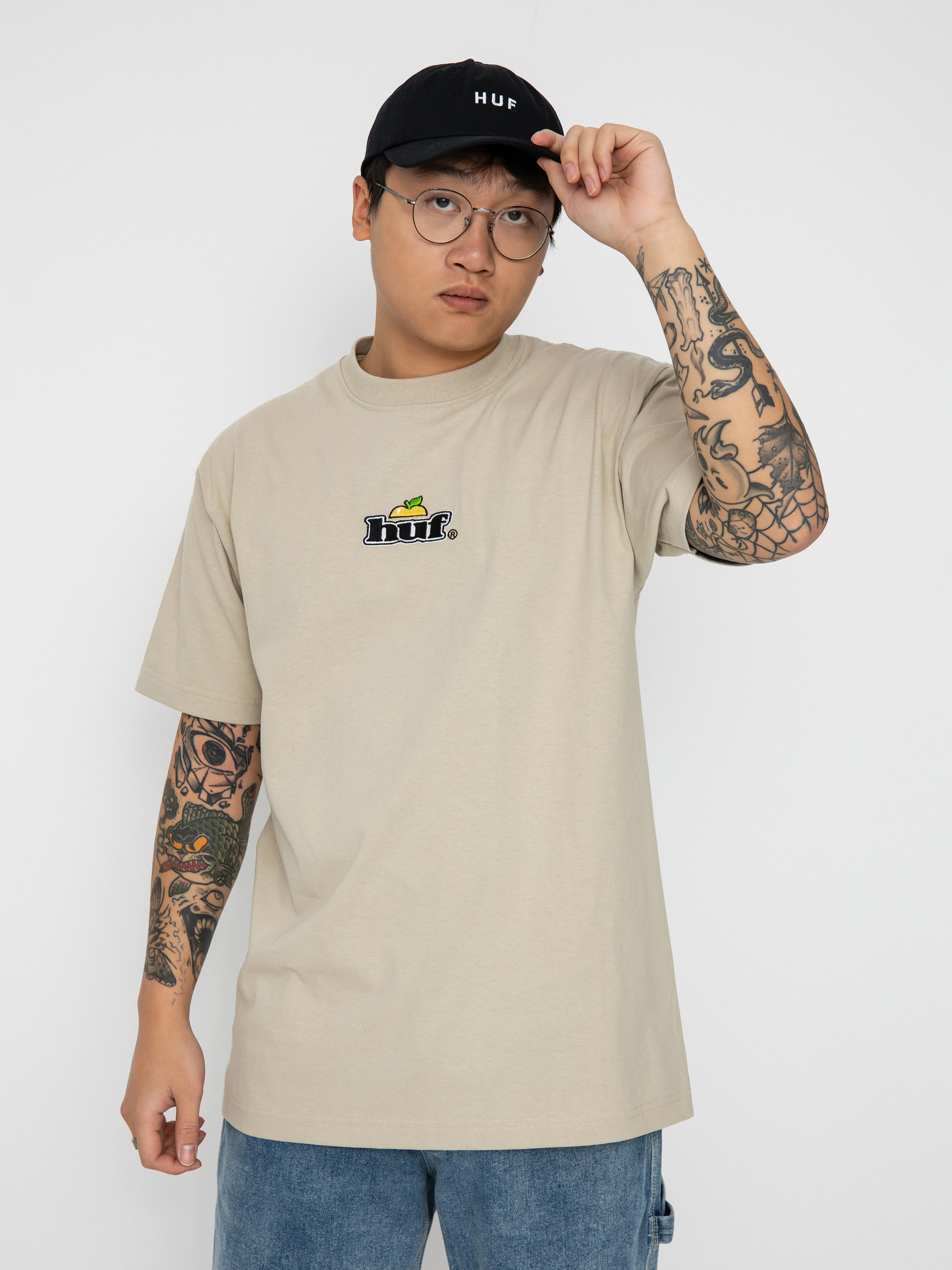 T-shirt HUF Produce (clay)