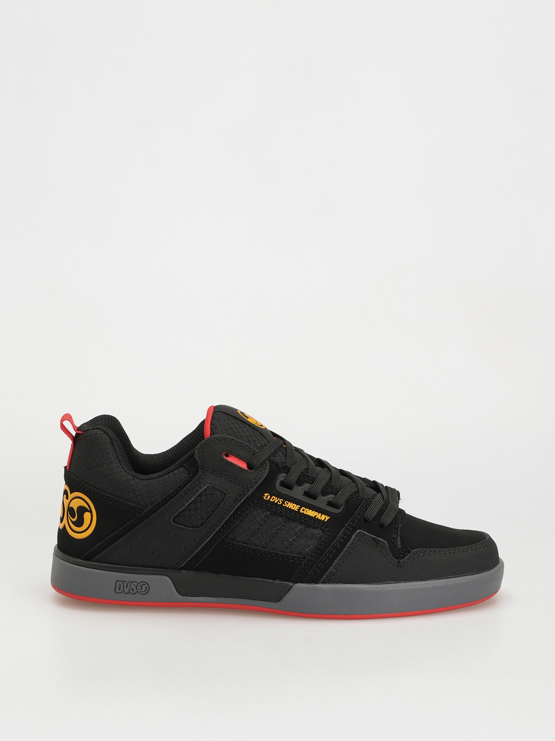 Buty DVS Comanche 2.0+ (black yellow red nubuck)