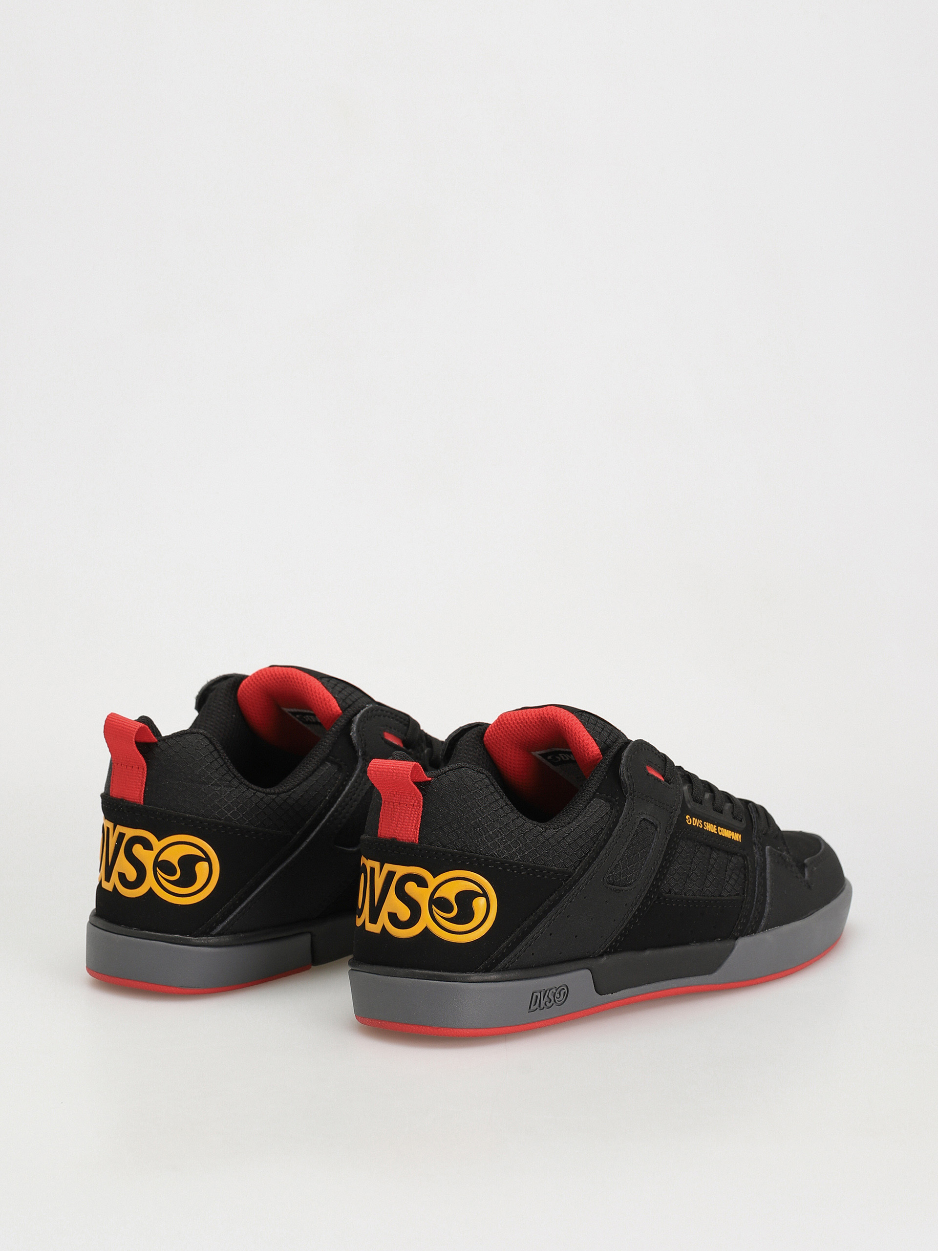 Buty DVS Comanche 2.0+ (black yellow red nubuck)
