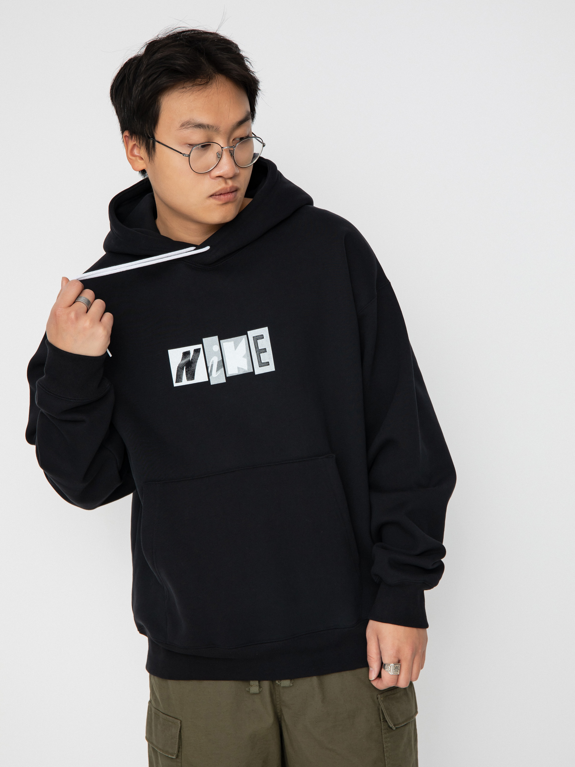 Bluza z kapturem Nike SB Copyshop Letters HD (black)