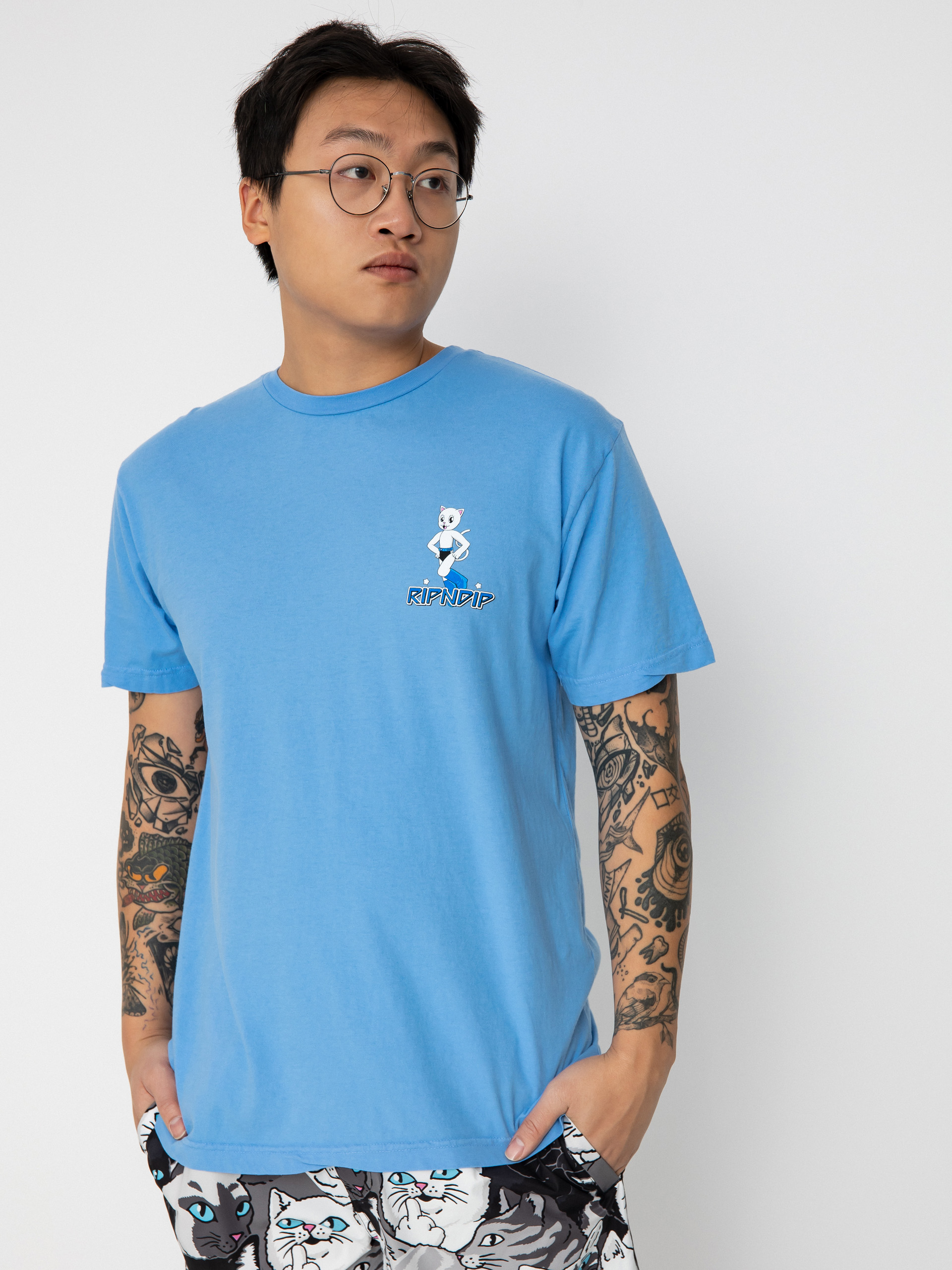 RipNDip Тениска Astroworld (cornflower blue)