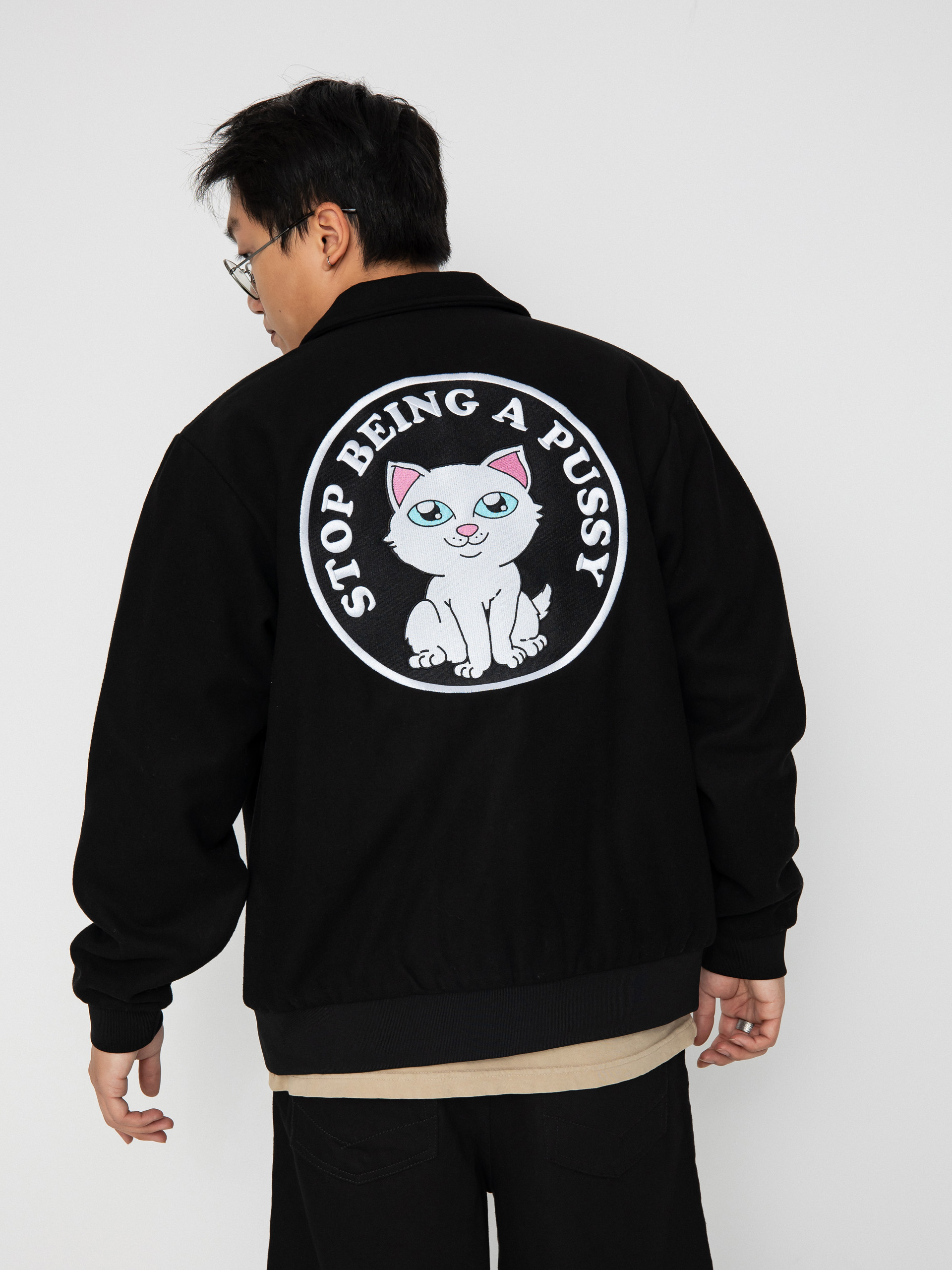 Kurtka RipNDip Stop Being A Pussy (black)