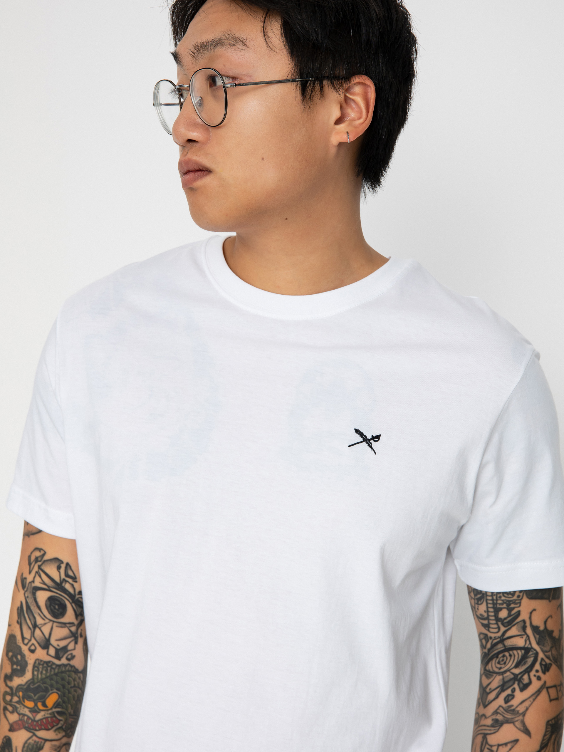 T-shirt Iriedaily Mini Flag Emb 2 (white)