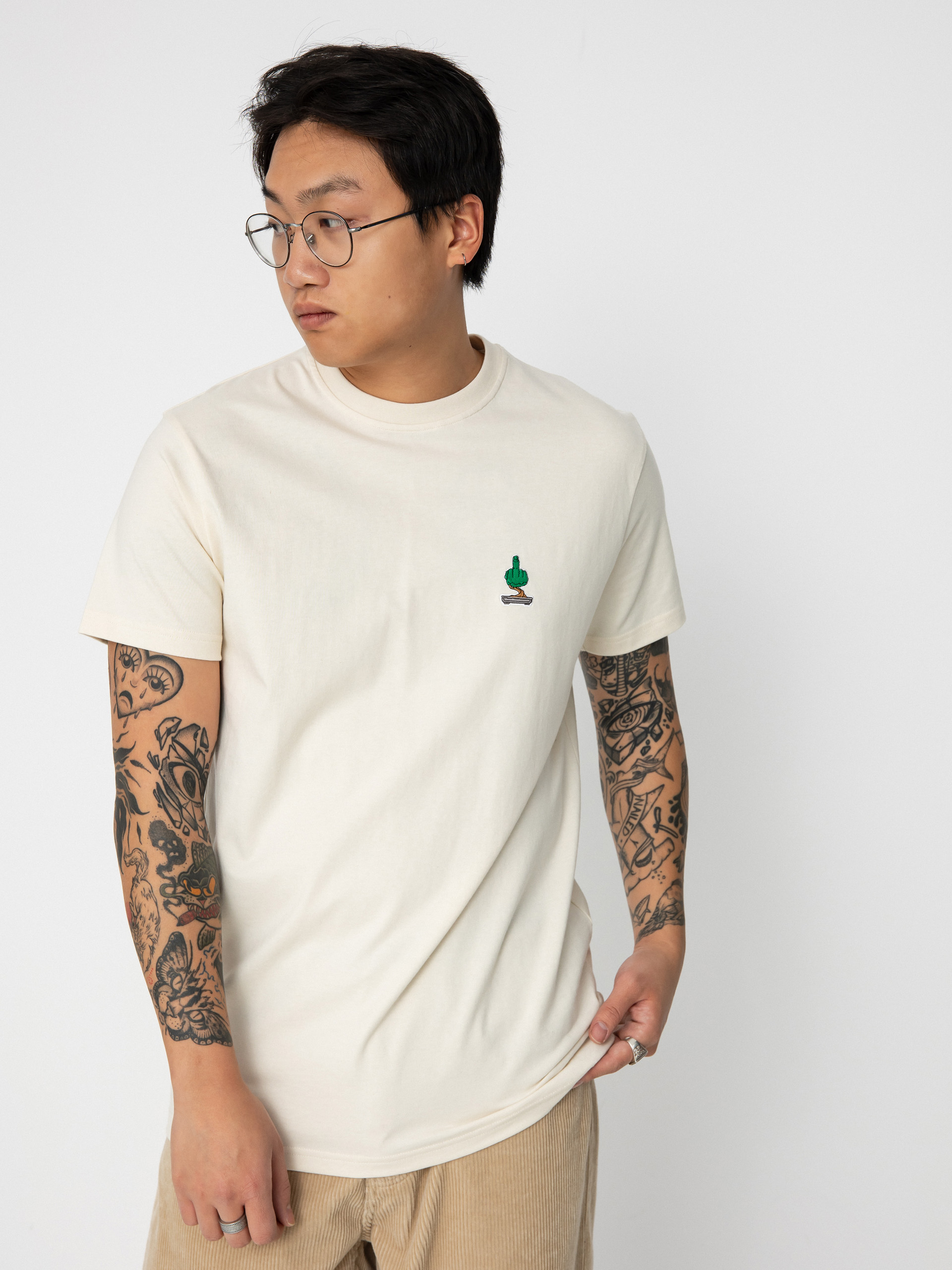 T-shirt Iriedaily Bonsi Finger (undyed)