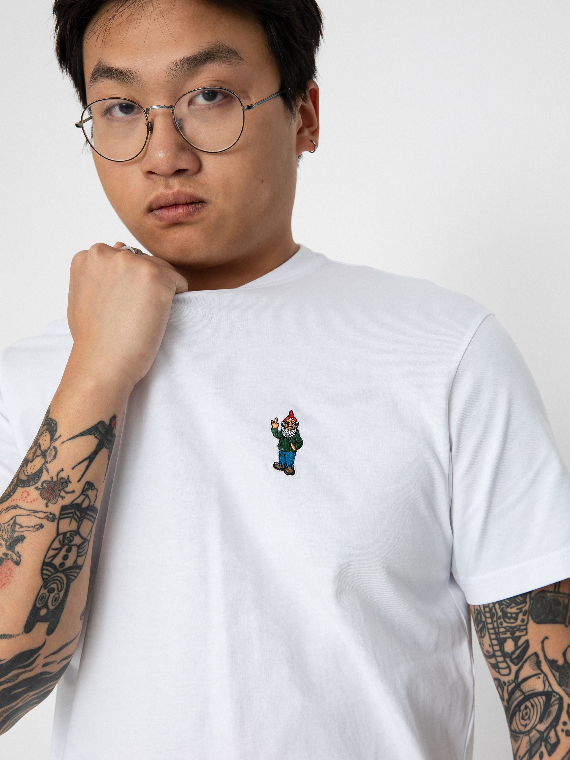 T-shirt Iriedaily Little Gnome (white)