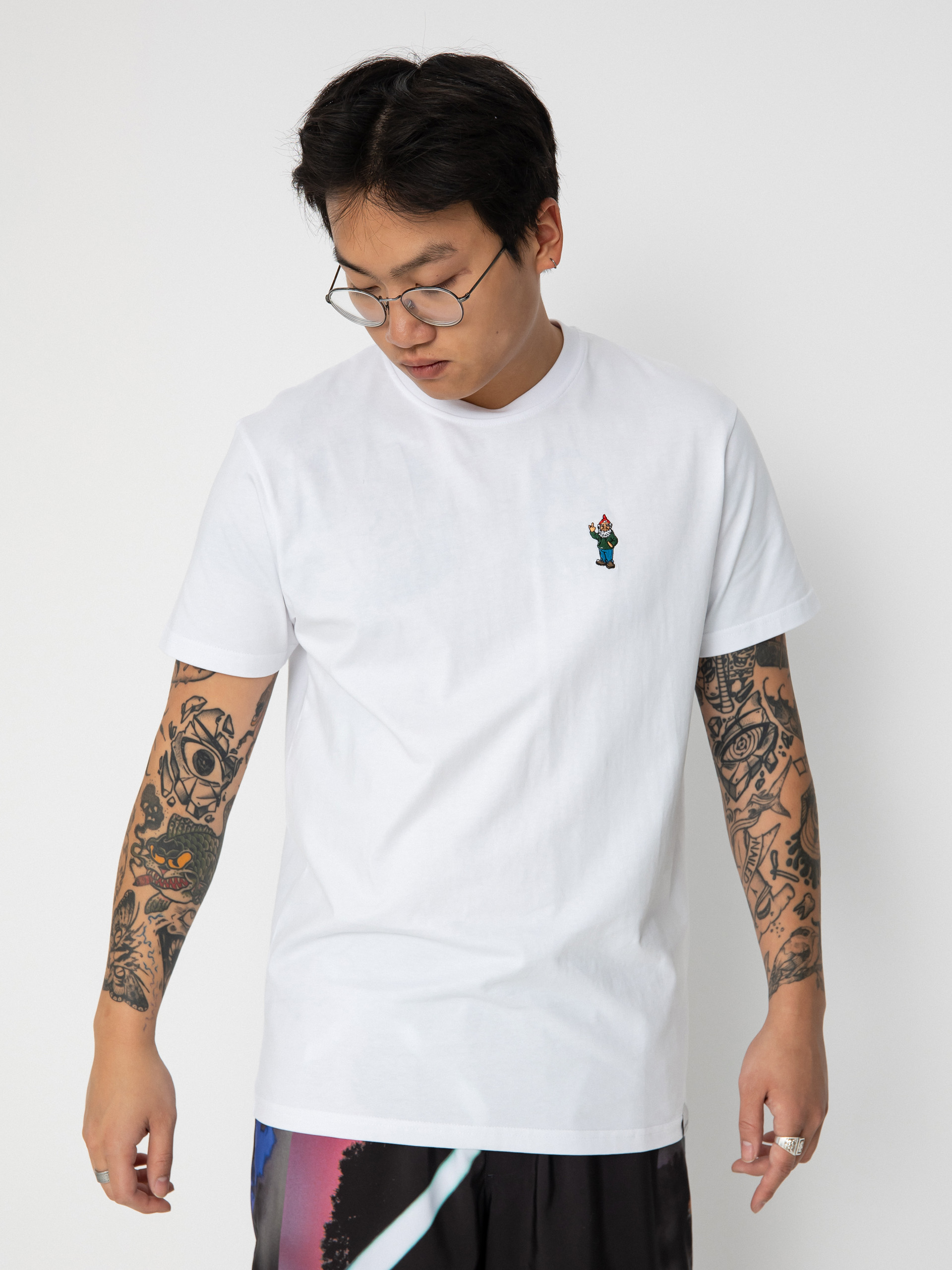 T-shirt Iriedaily Little Gnome (white)