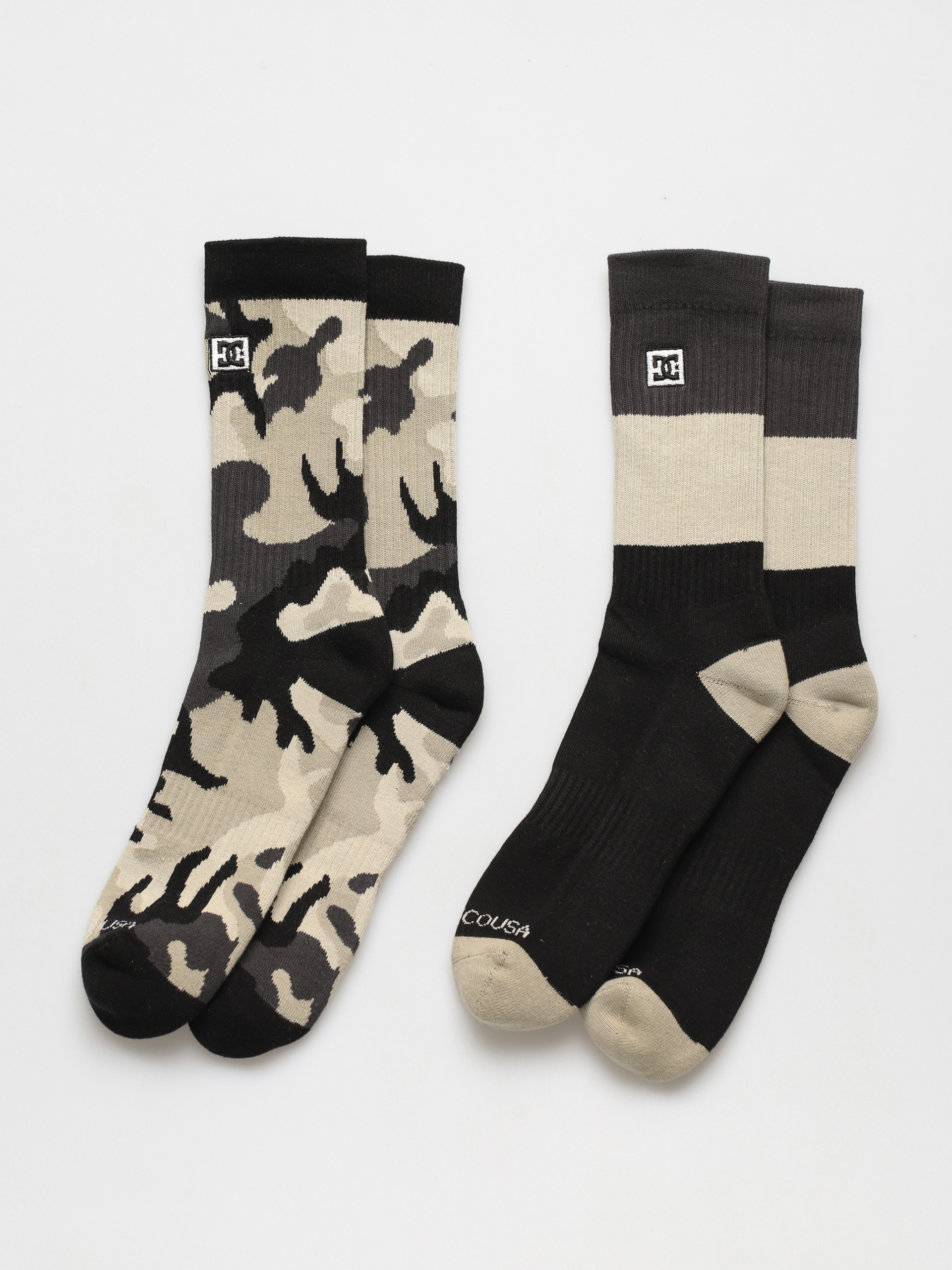 Skarpetki DC Dc Print Crew (stone camo)