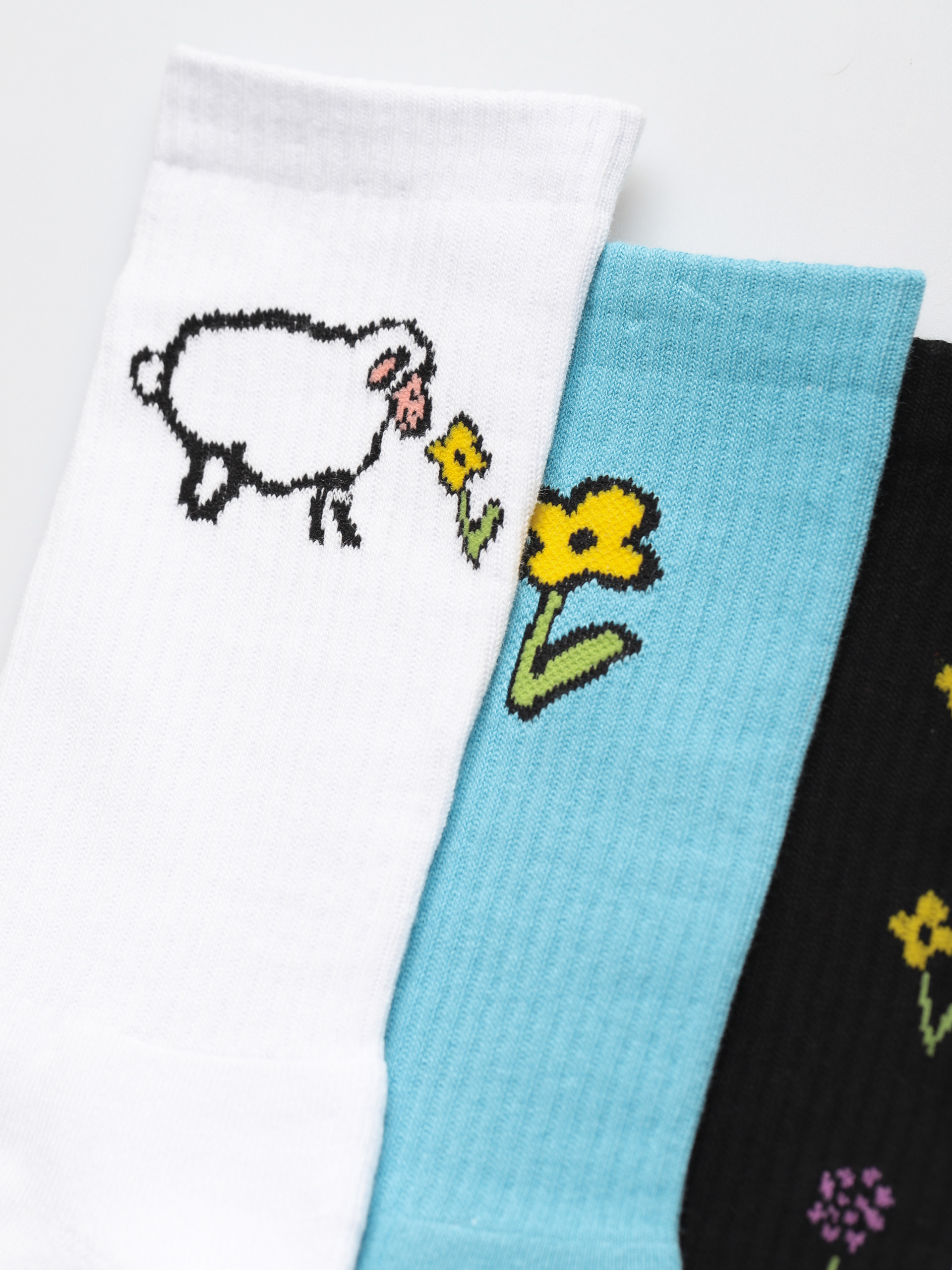 Skarpetki Etnies Sheep 3 Pack Crew (assorted)