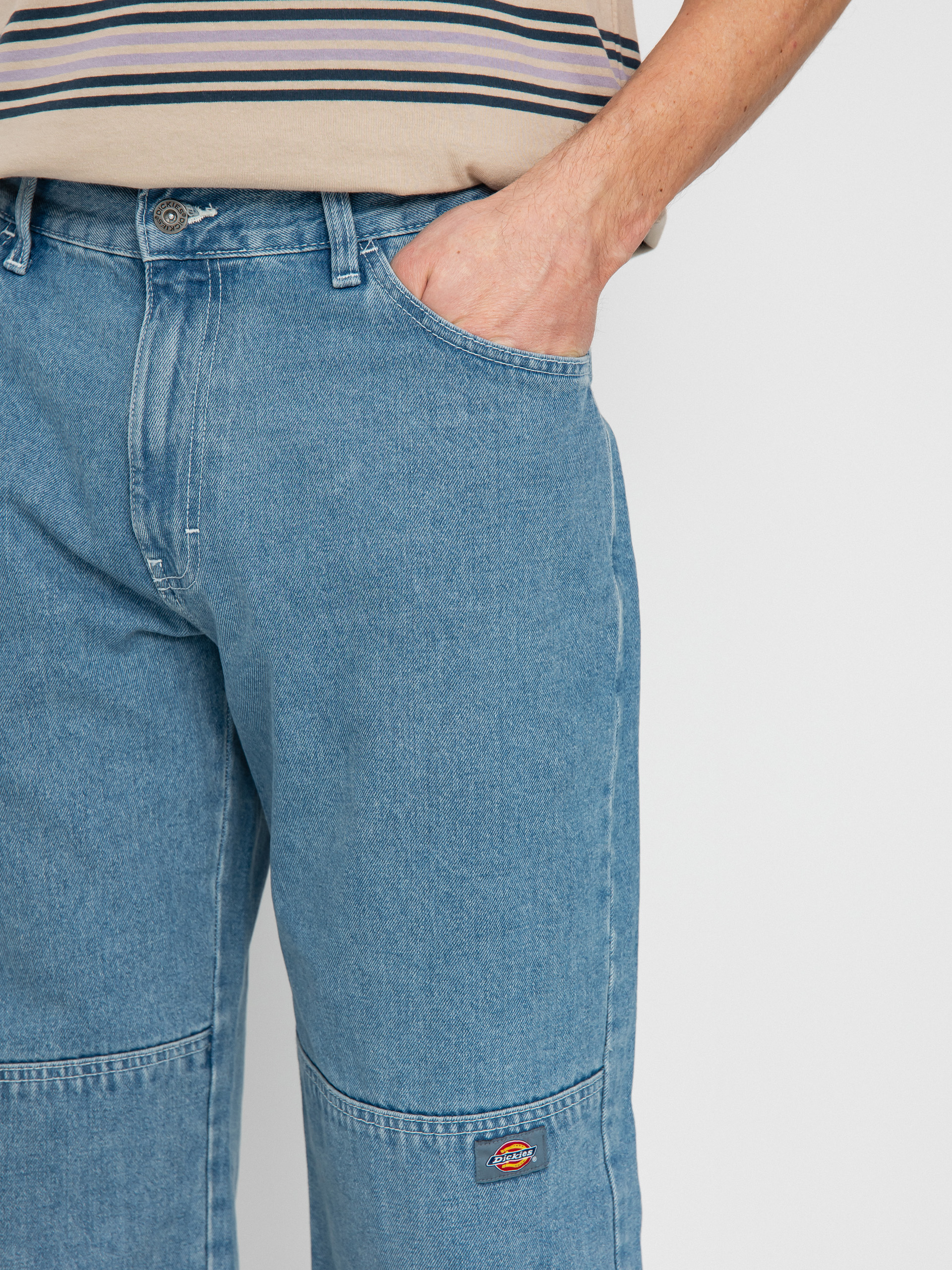 Spodnie Dickies Double Knee Denim (light wash)