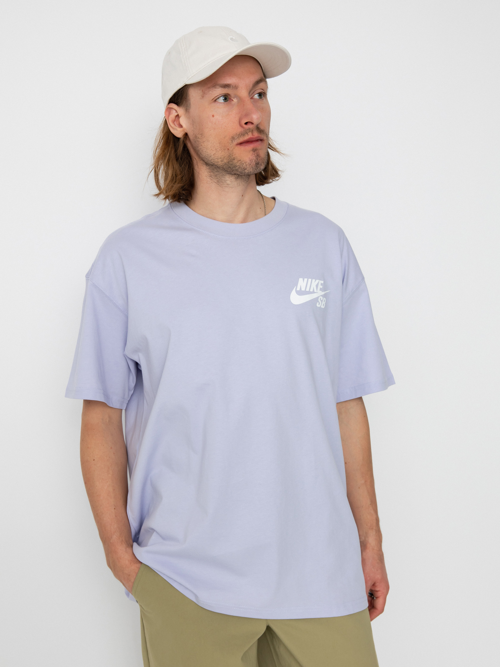 T-shirt Nike SB Logo (oxygen purple)