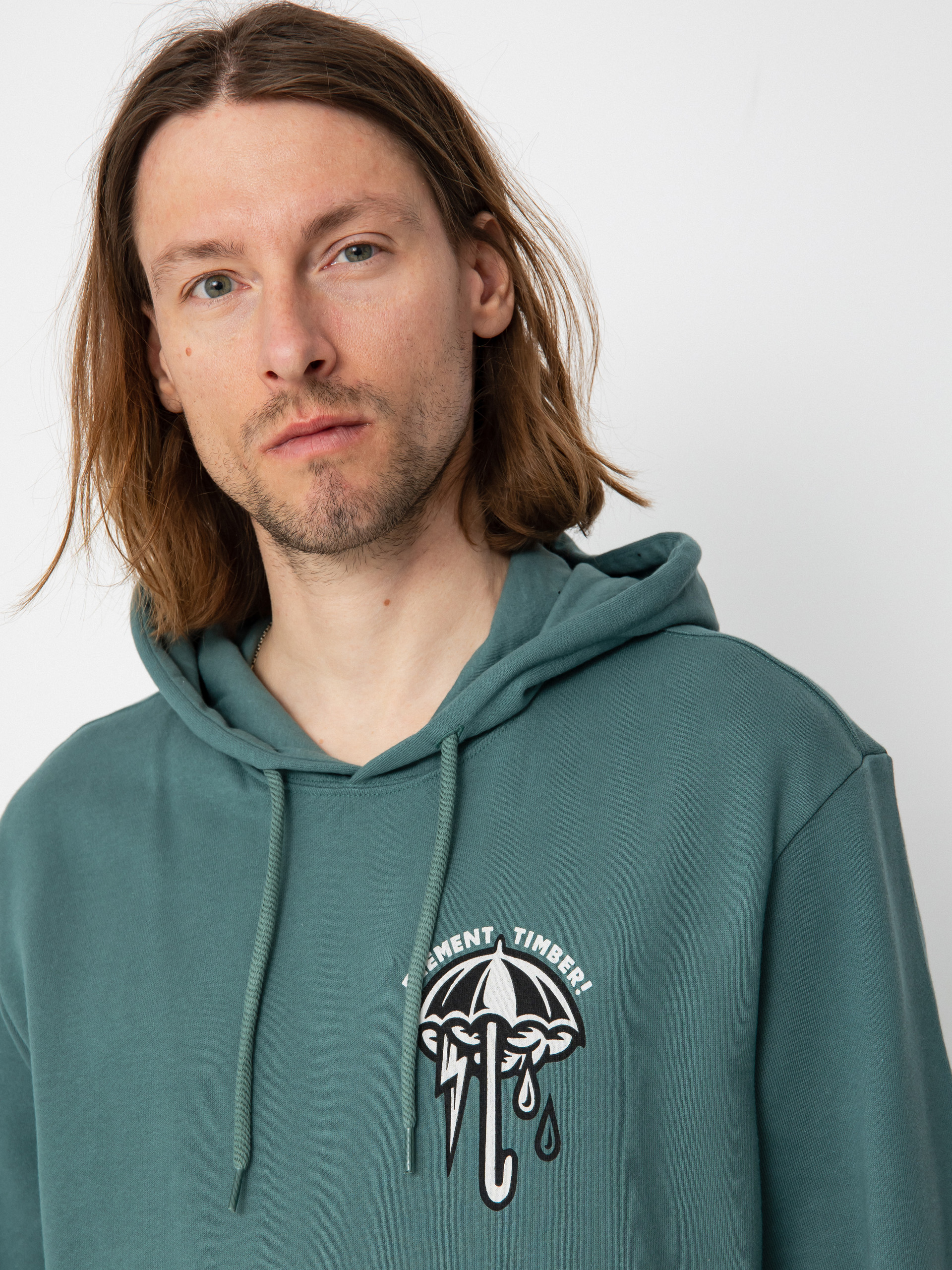 Bluza z kapturem Element Angry Clouds HD (north atlantic)