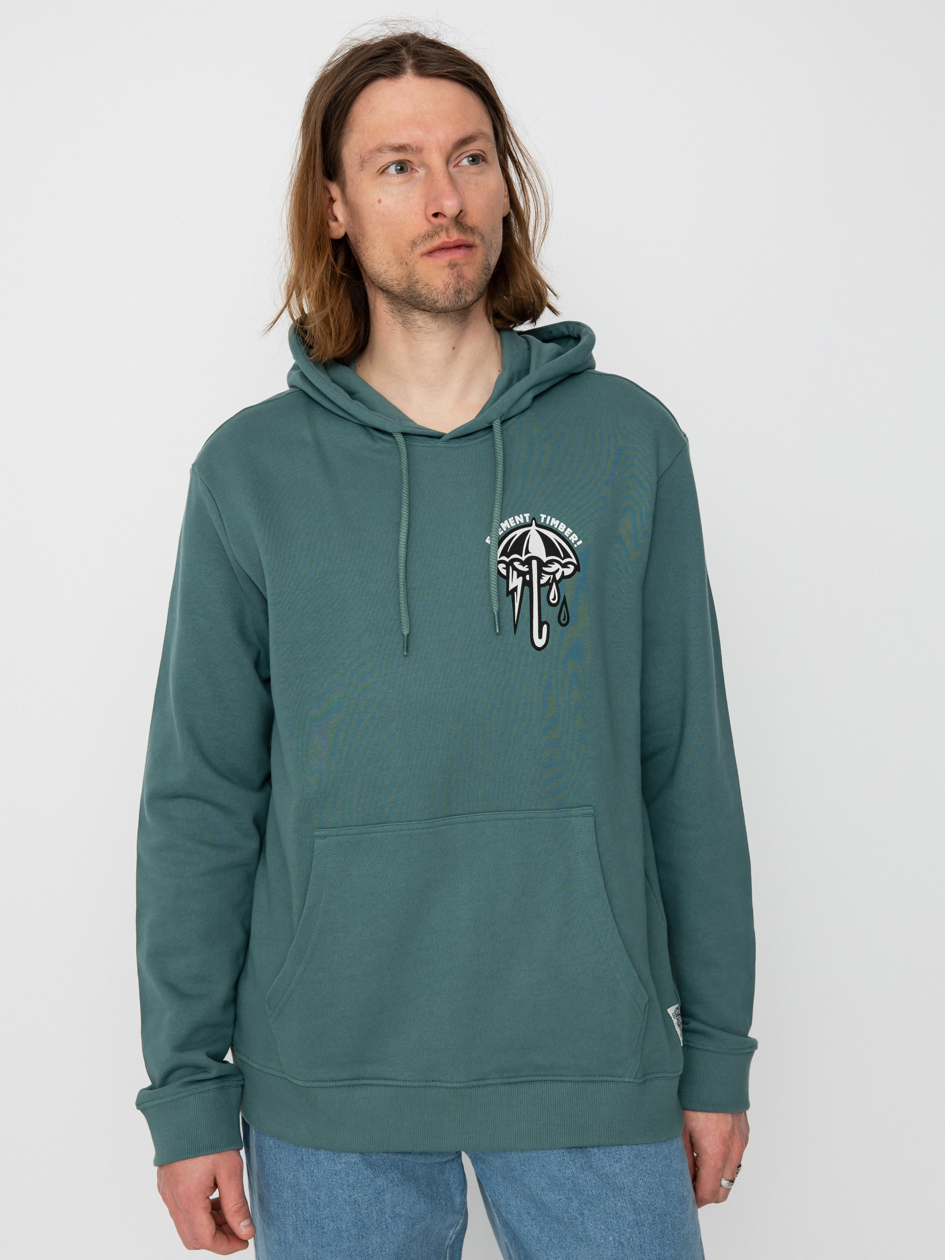 Bluza z kapturem Element Angry Clouds HD (north atlantic)