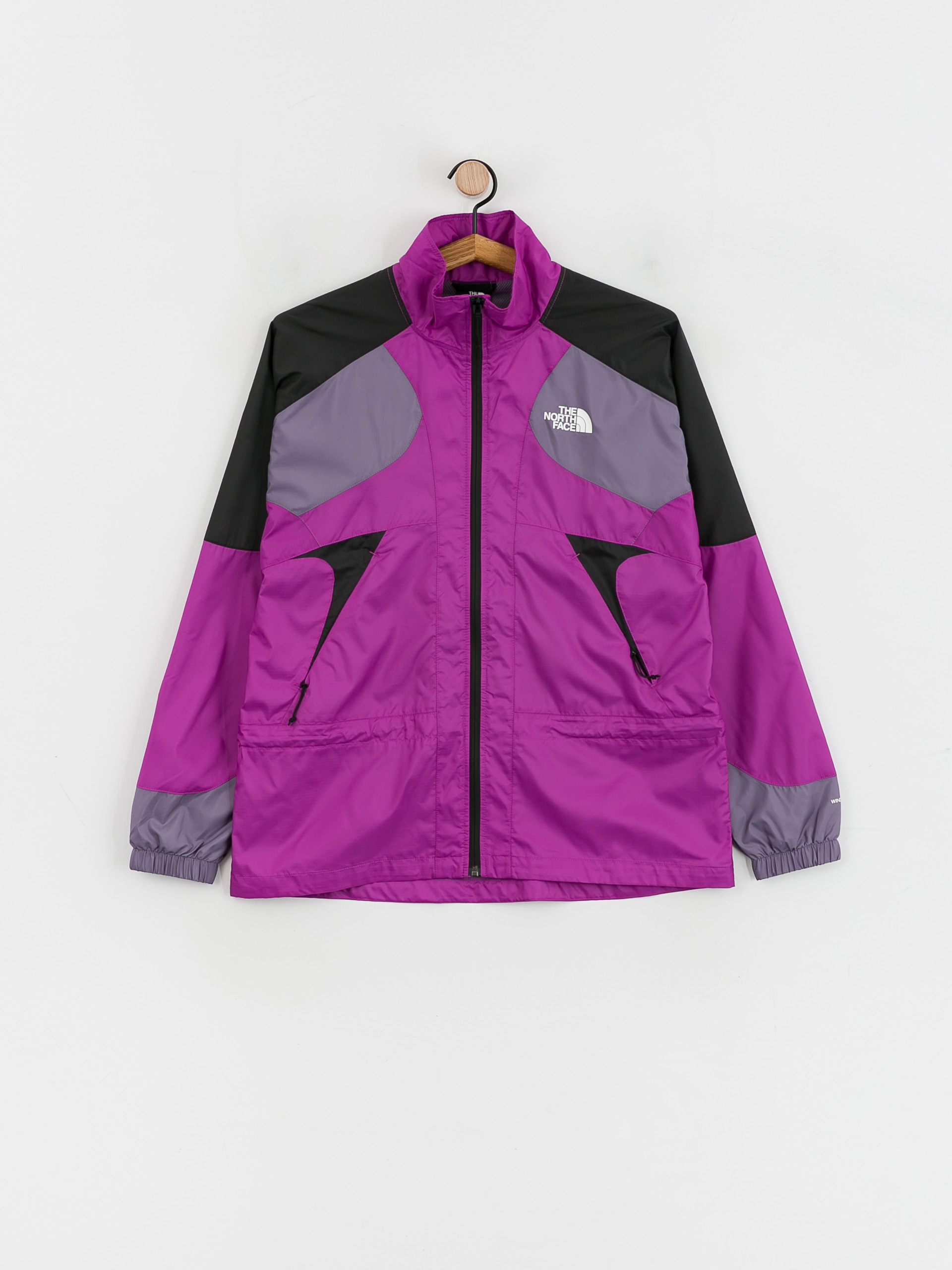 【The North Face】 M'S CAMP VIBE S/S R/TEE - DEEP_PURPLE Polar The North Face Tnf Fleeski 1/4 Zip Wmn - fioletowy