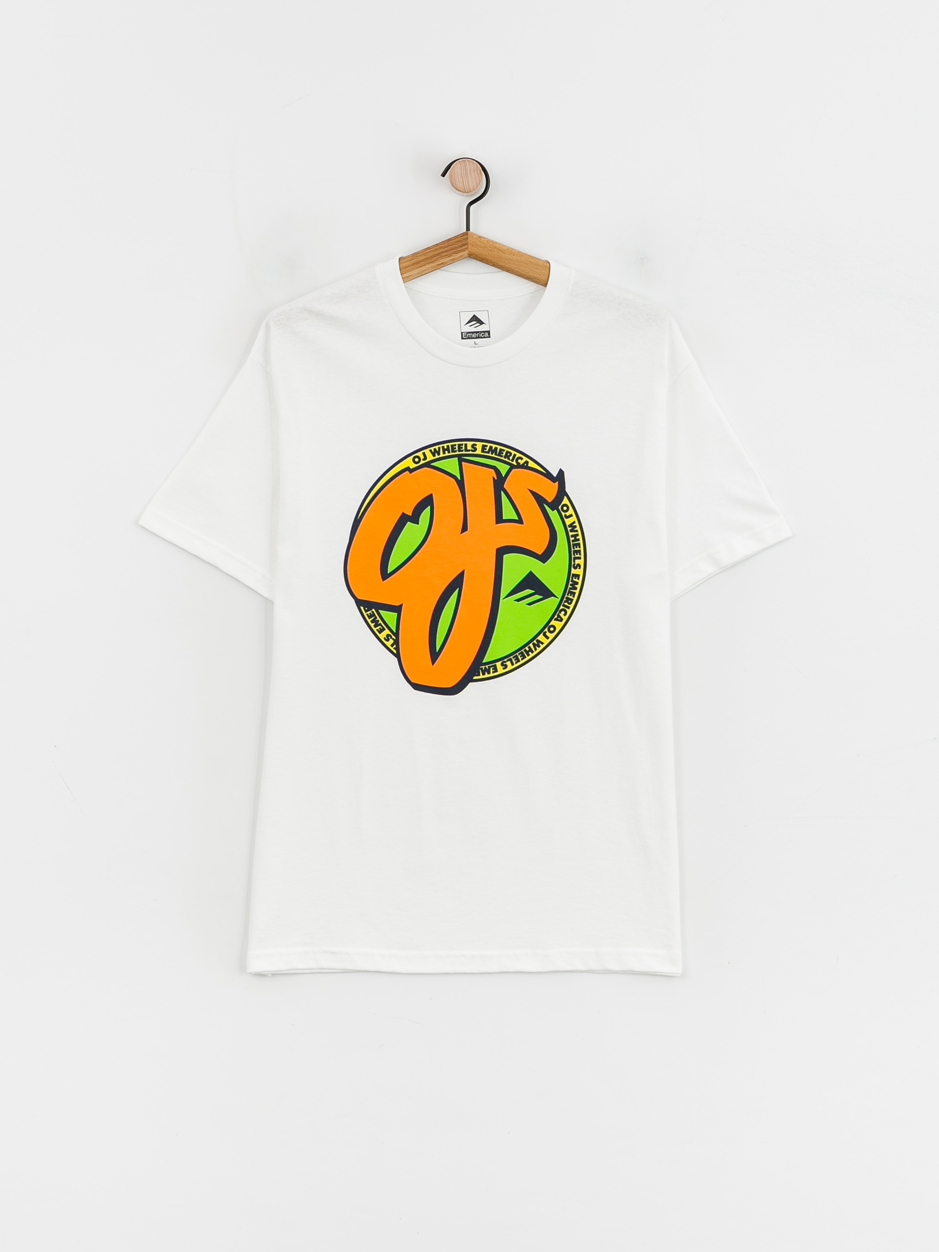 T-shirt Emerica Oj Circle (white)