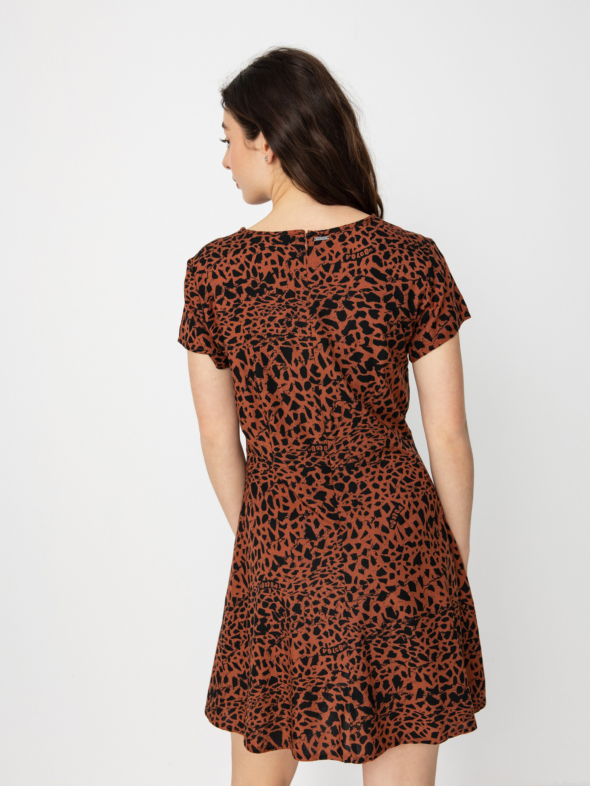 Sukienka Volcom Dino Tea Wmn (dark clay)