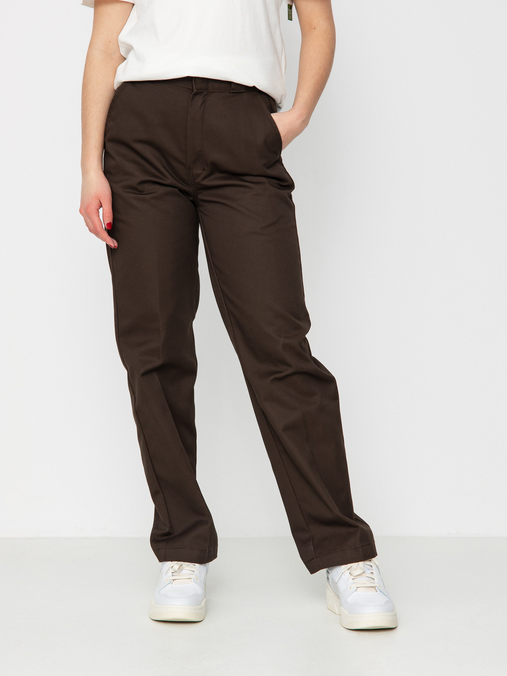 Spodnie Dickies Elizaville Wmn (dark brown)