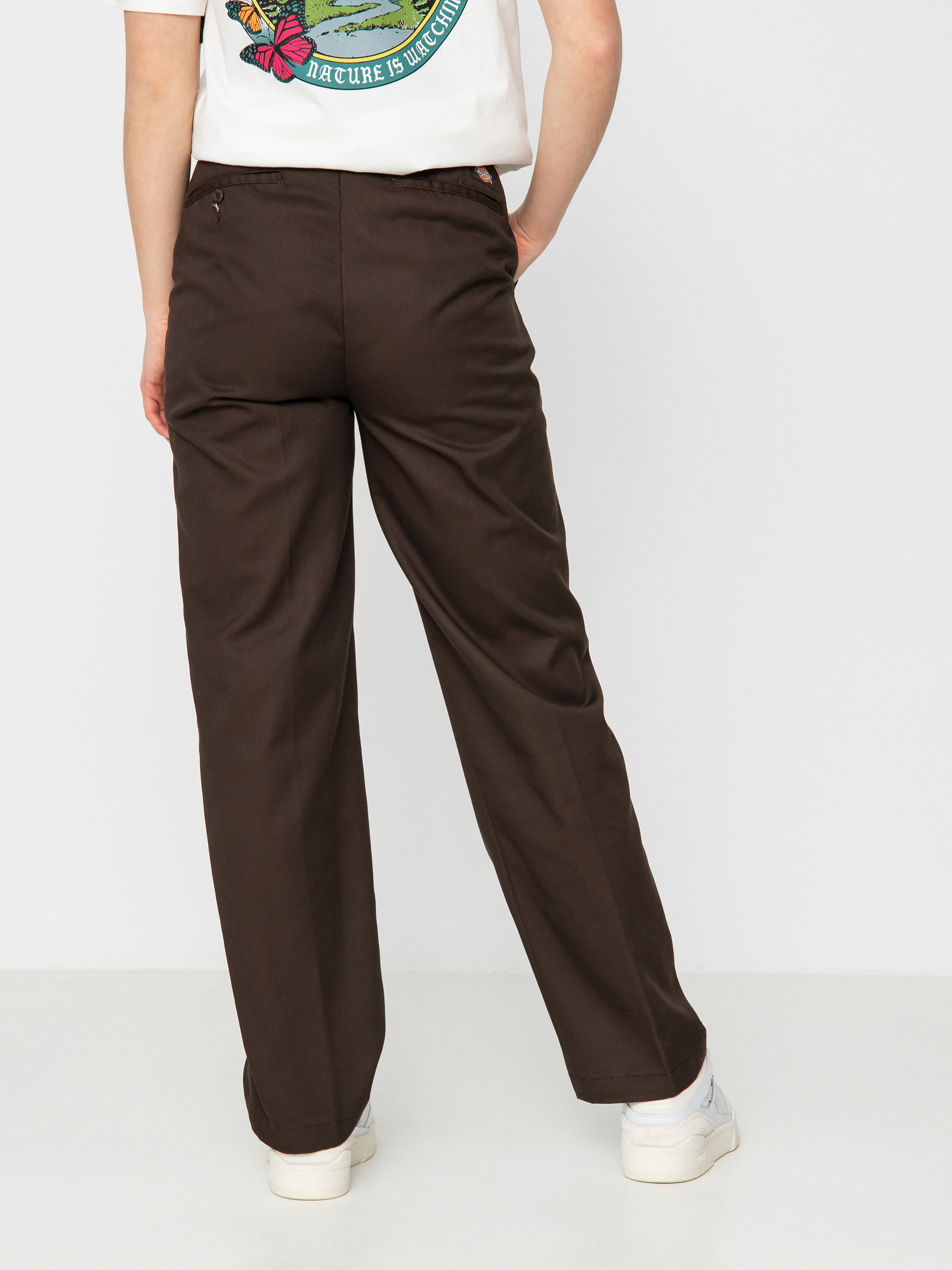 Spodnie Dickies Elizaville Wmn (dark brown)
