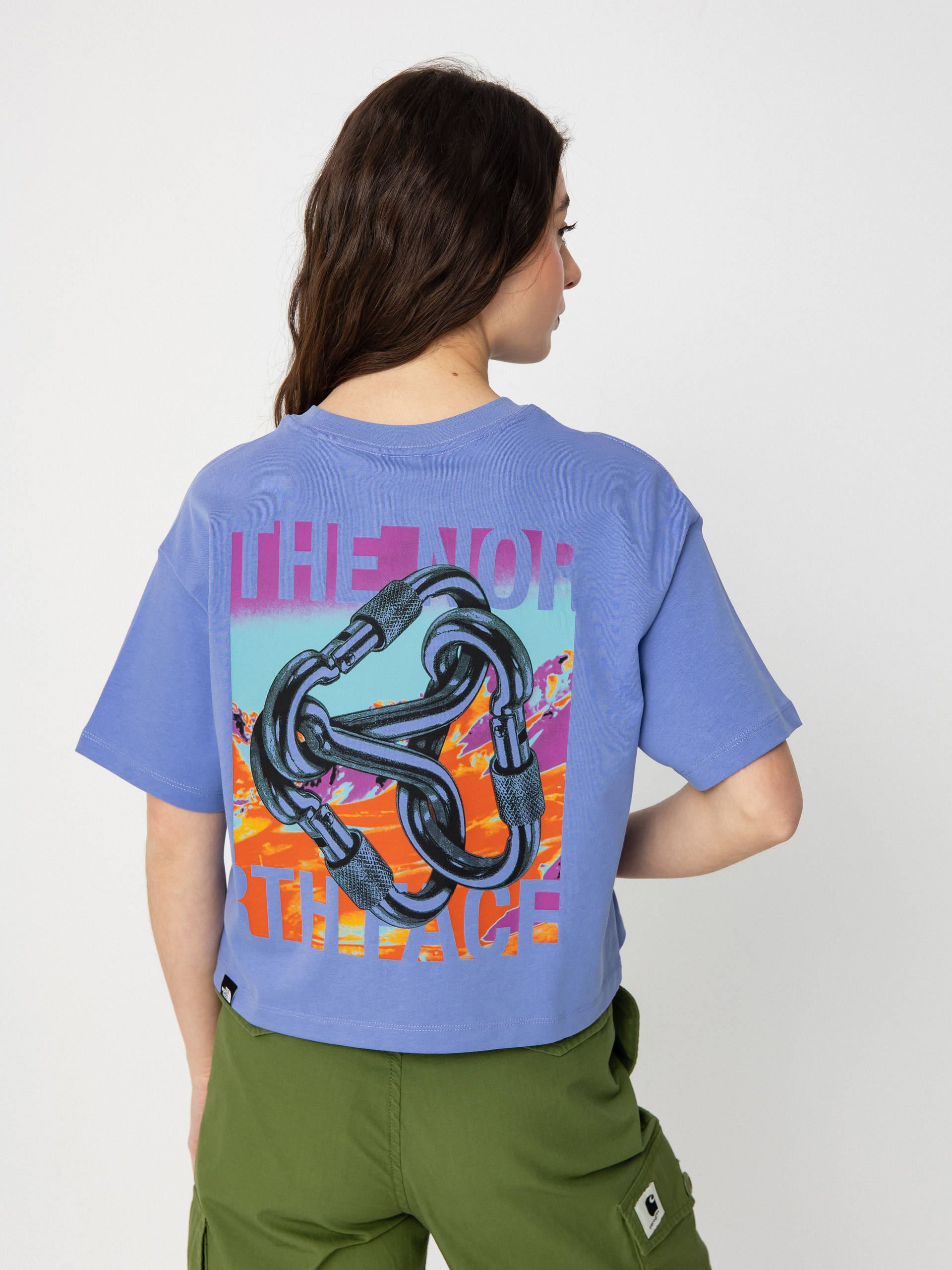 T-shirt The North Face Graphic 2 Wmn (deep periwinkle)