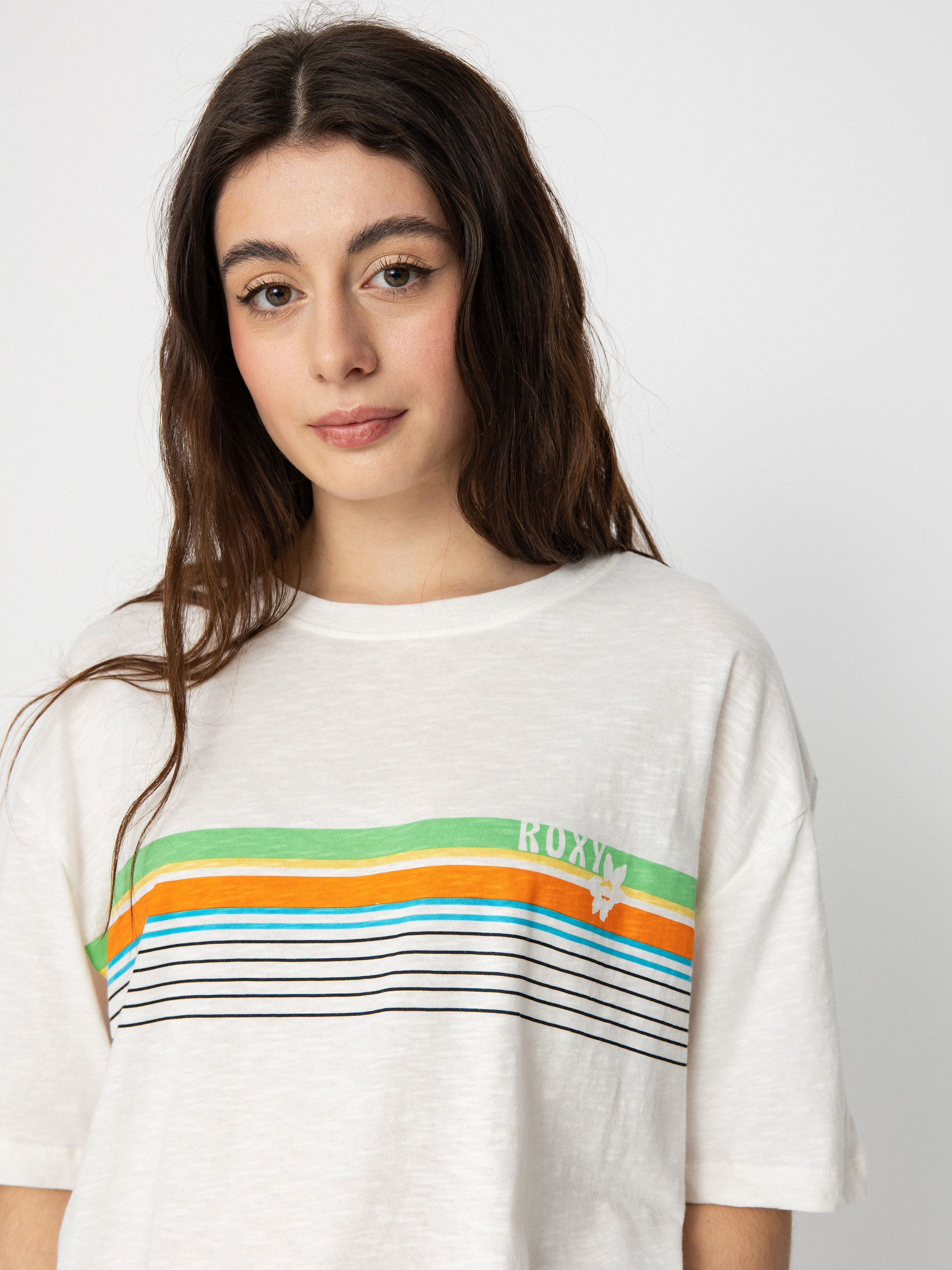 T-shirt Roxy Vibrations Beach Wmn (snow white)