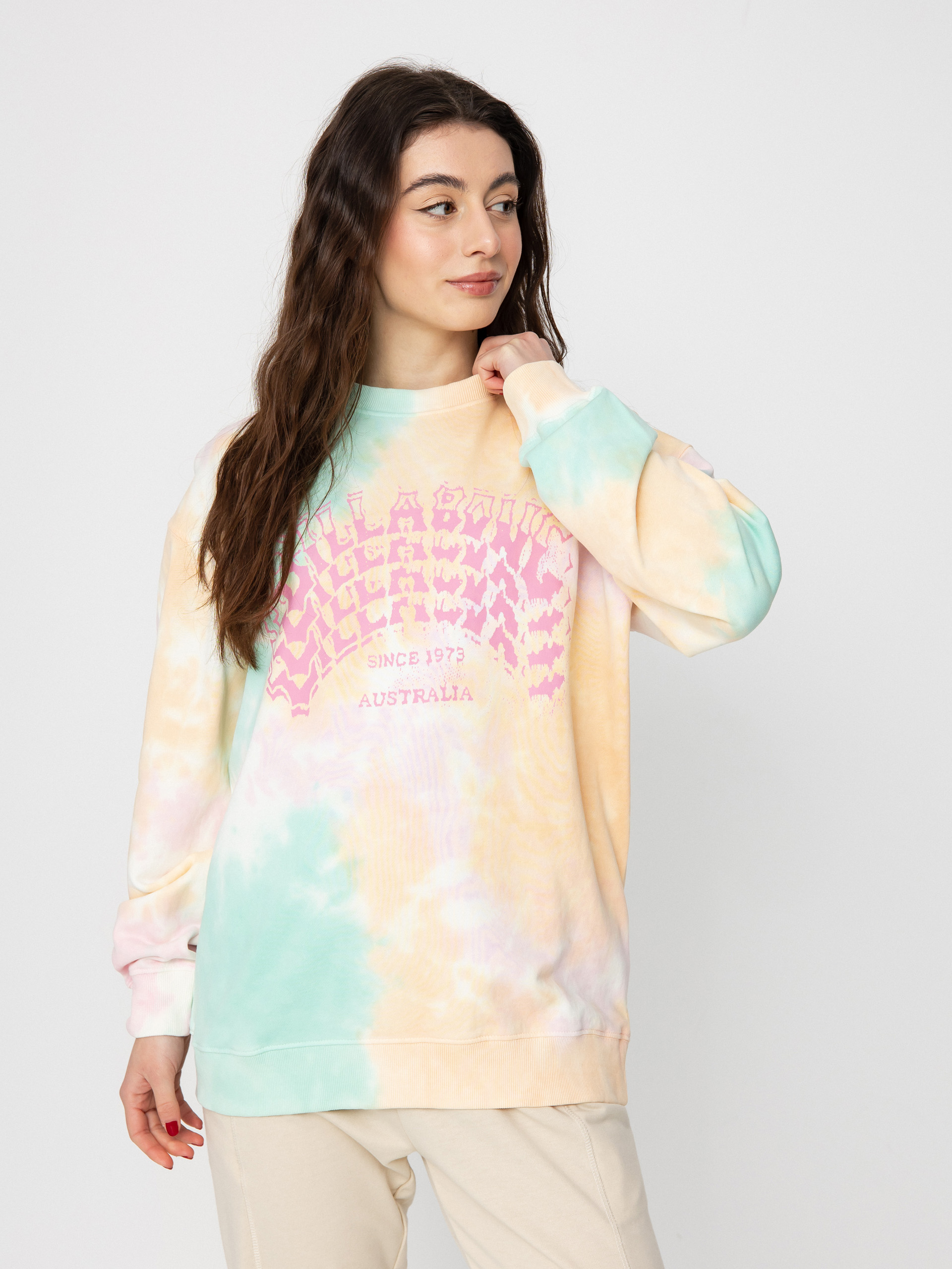 Bluza Billabong Archstack Crew Wmn (tie dye)