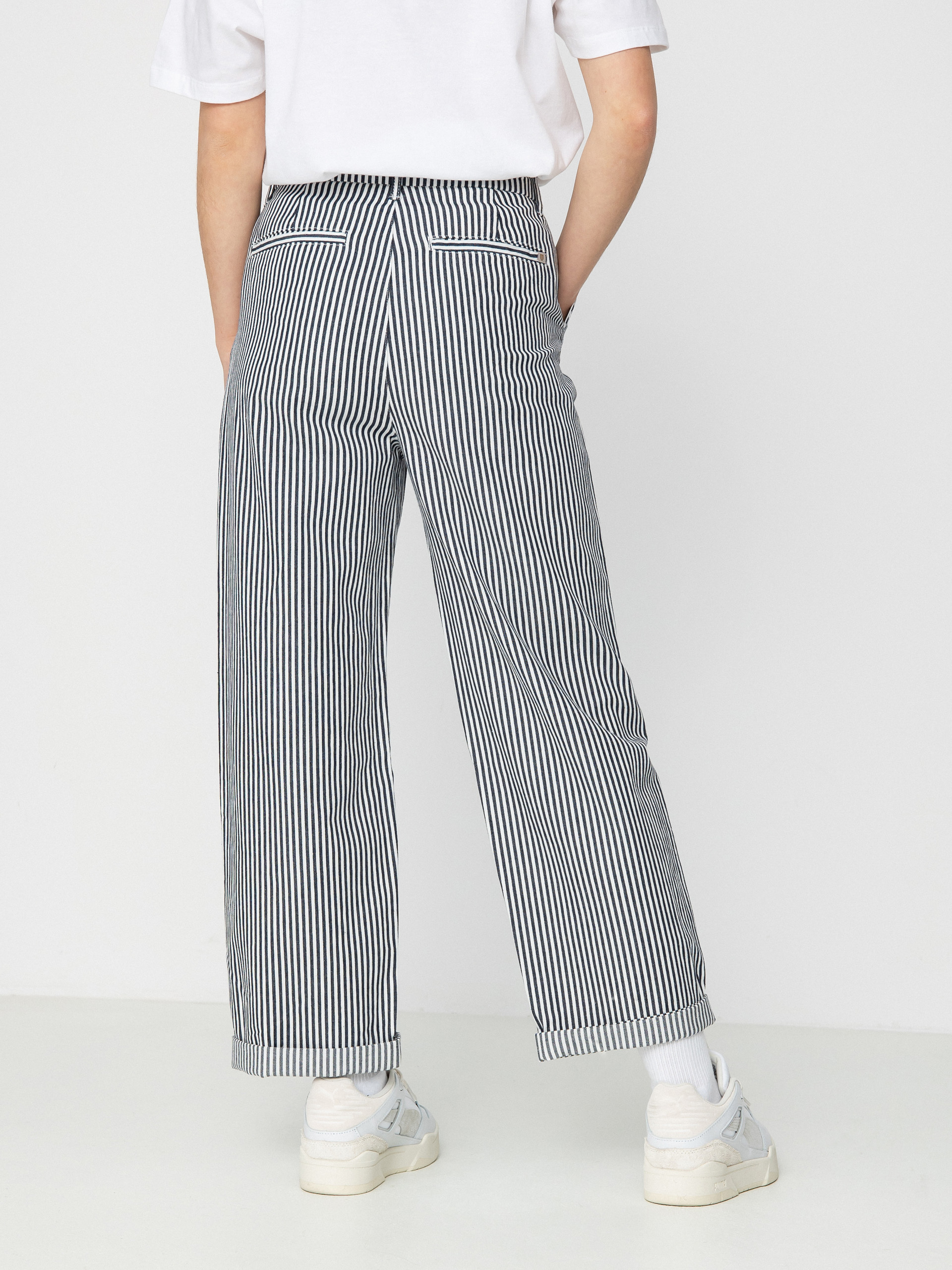 Spodnie Brixton Victory Trouser Wmn (washed navy)