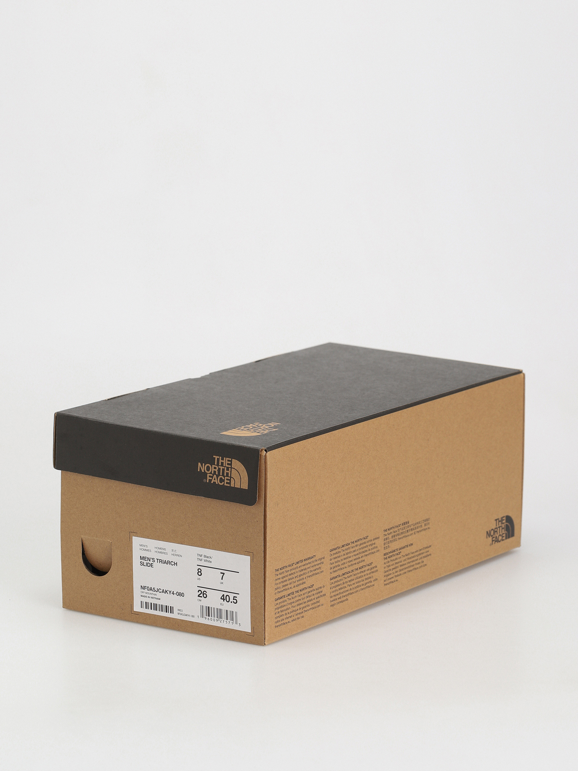 Klapki The North Face Triarch (tnf black/tnf white)