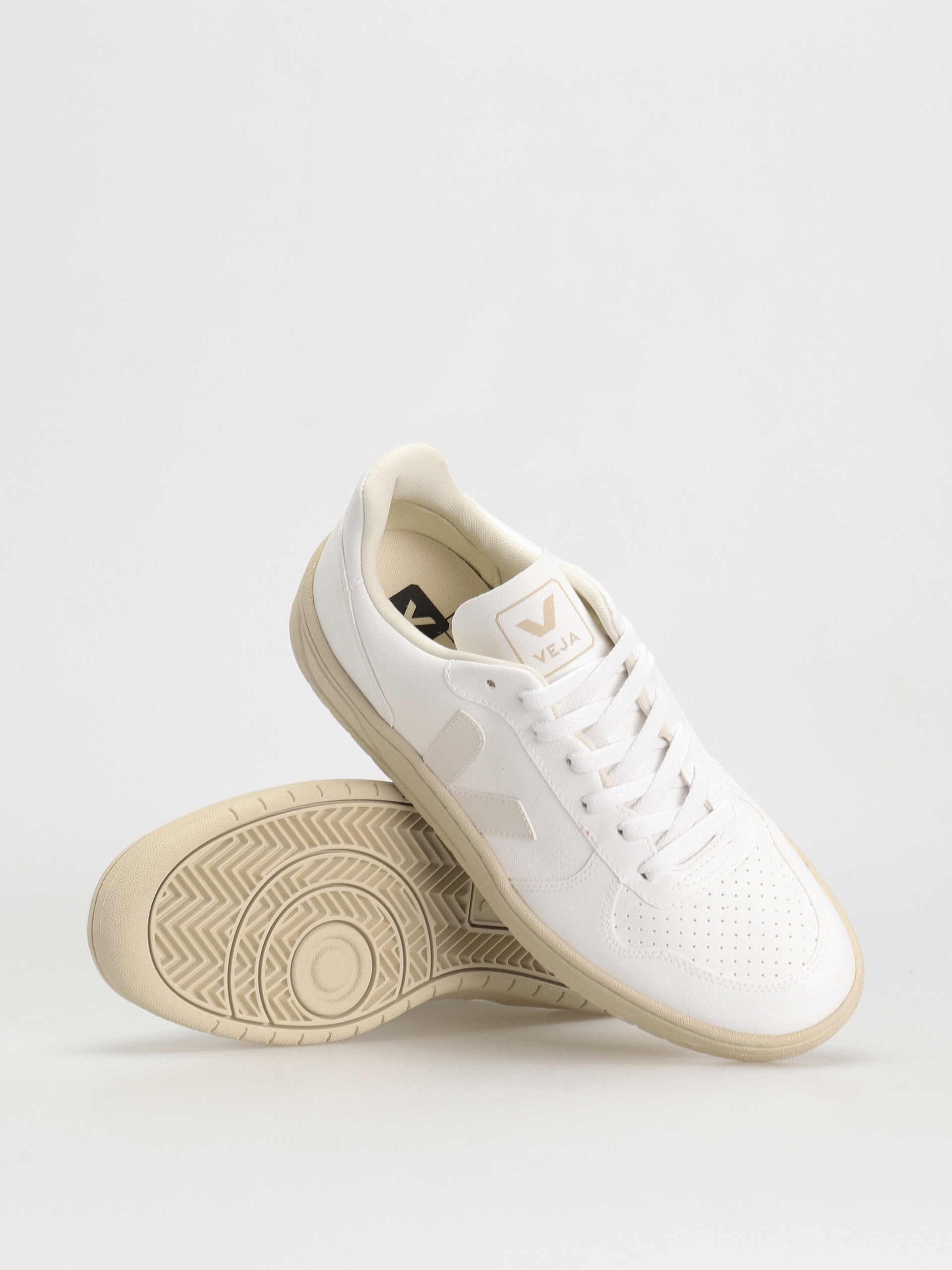 スニーカー VEJA FW23 V-10 VEJA SNEAKERS (VX0702892 WHITE) Veja sneakersy skórzane V-10 kolor biały VX0702892 | Answear.com