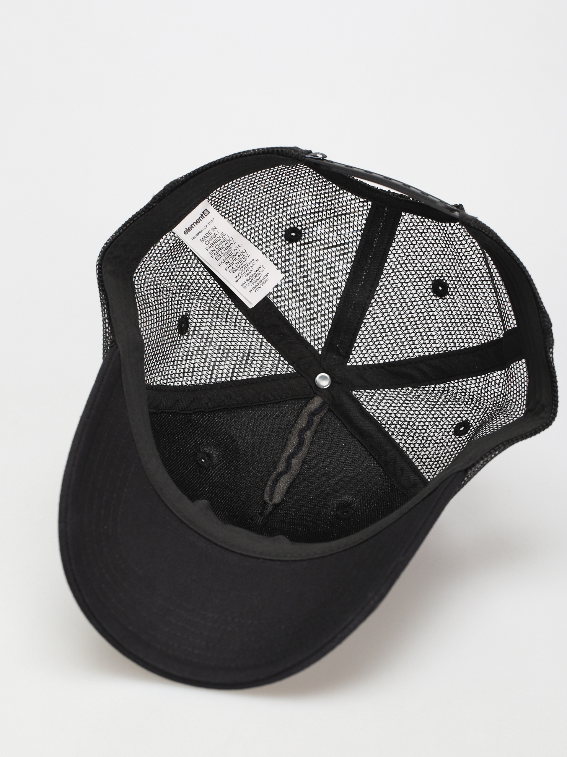 Czapka z daszkiem Element Icon Mesh - czarny (all black)