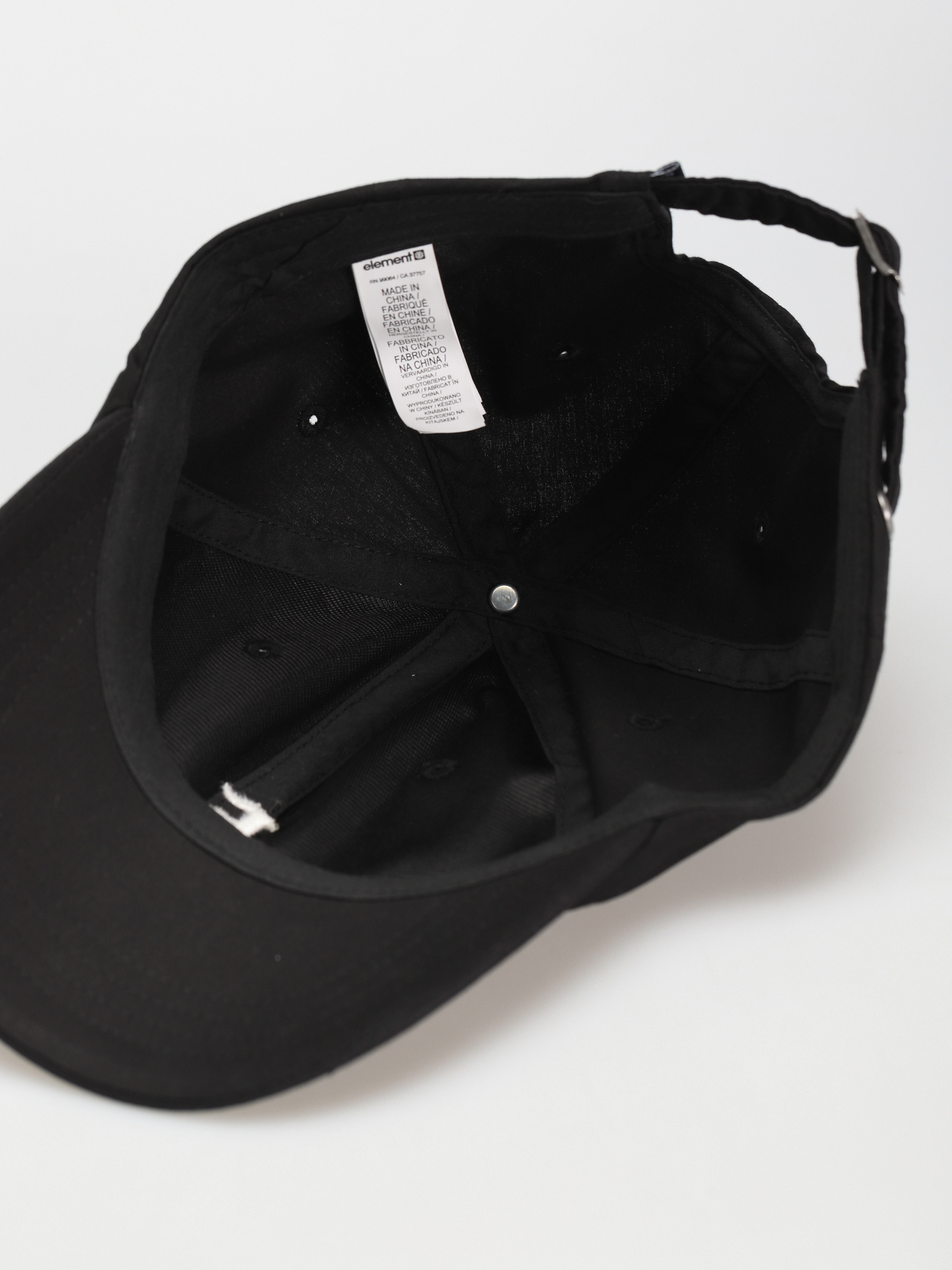 Czapka z daszkiem Element Fitful (flint black)