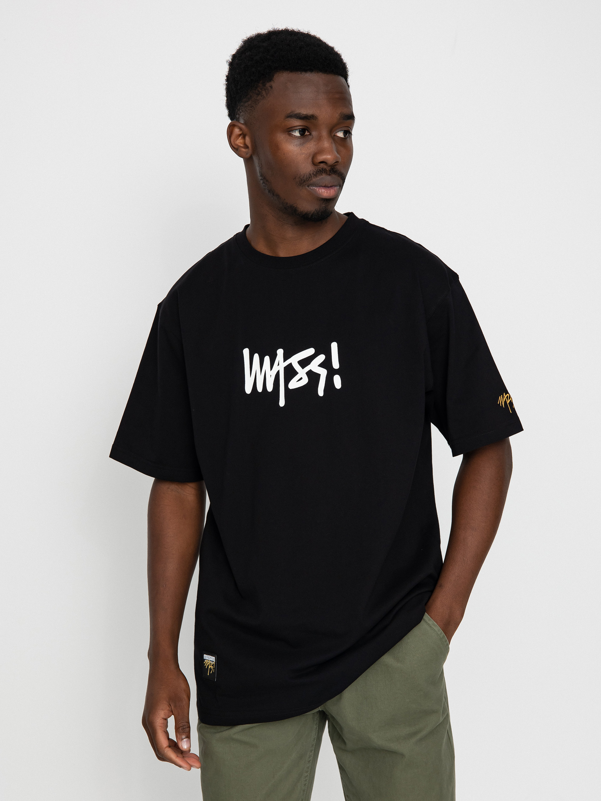 T-shirt MassDnm Signature Medium Logo (black)