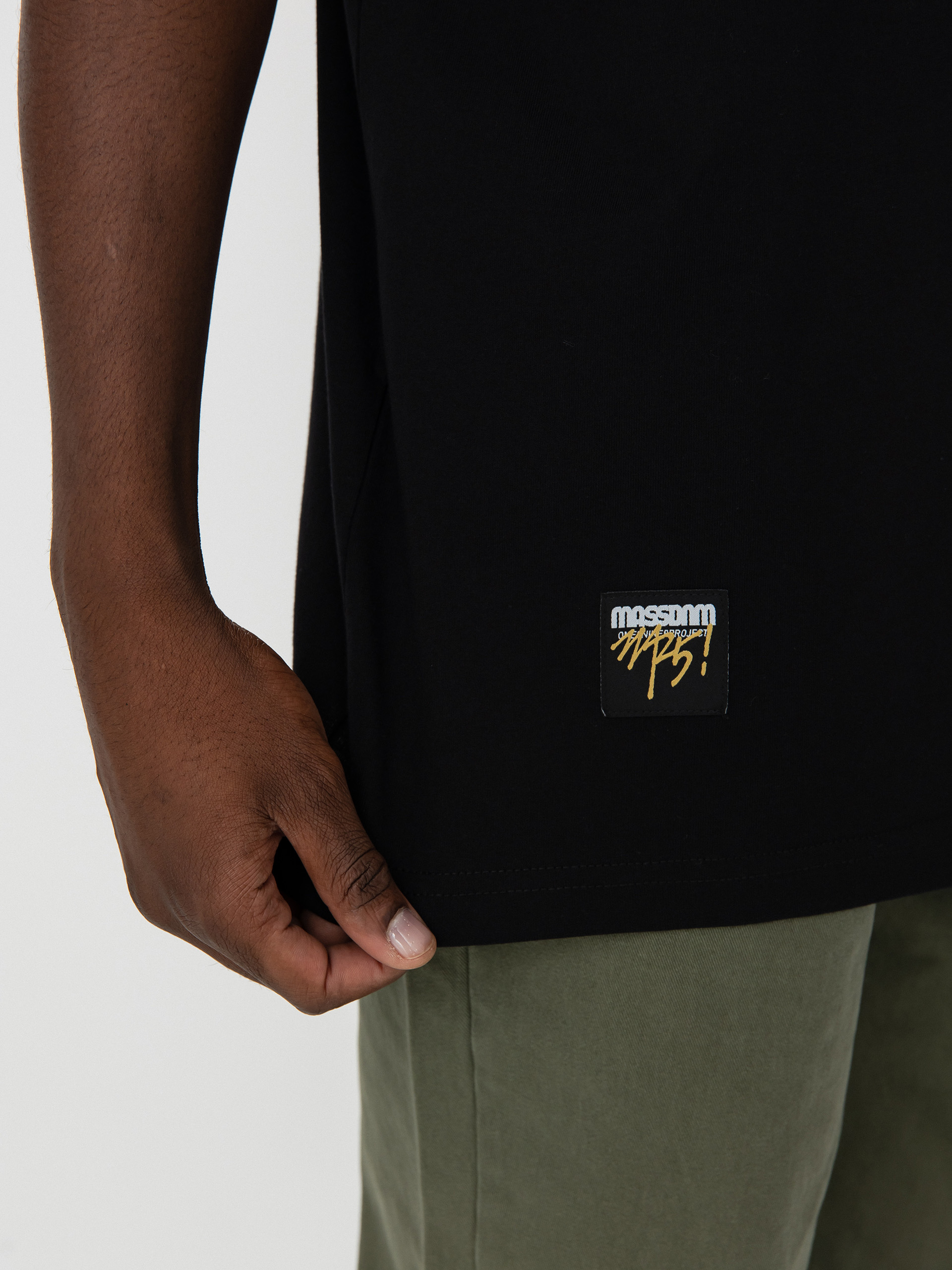 T-shirt MassDnm Signature Medium Logo (black)