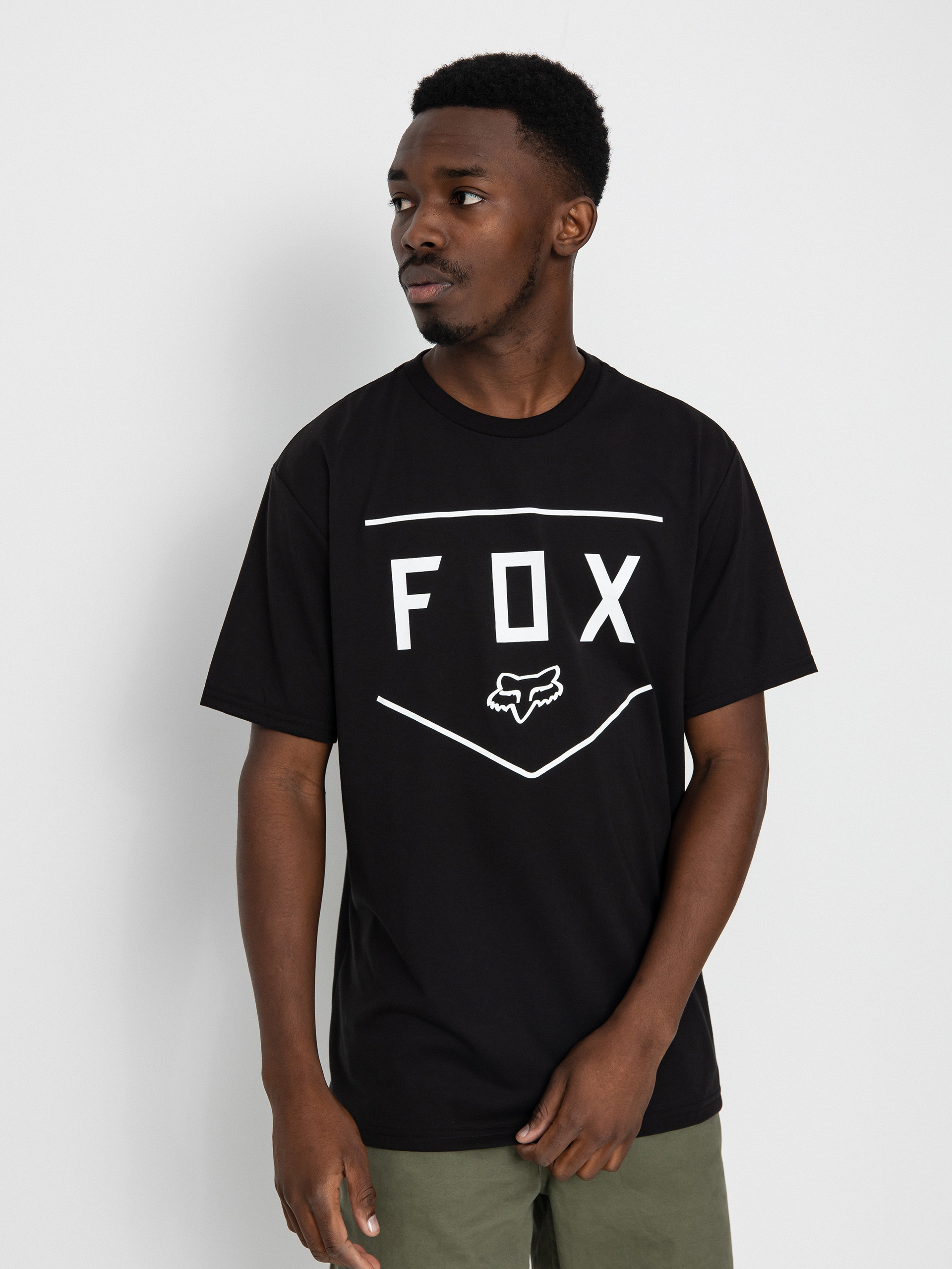 T-shirt Fox Shield Tech (black)