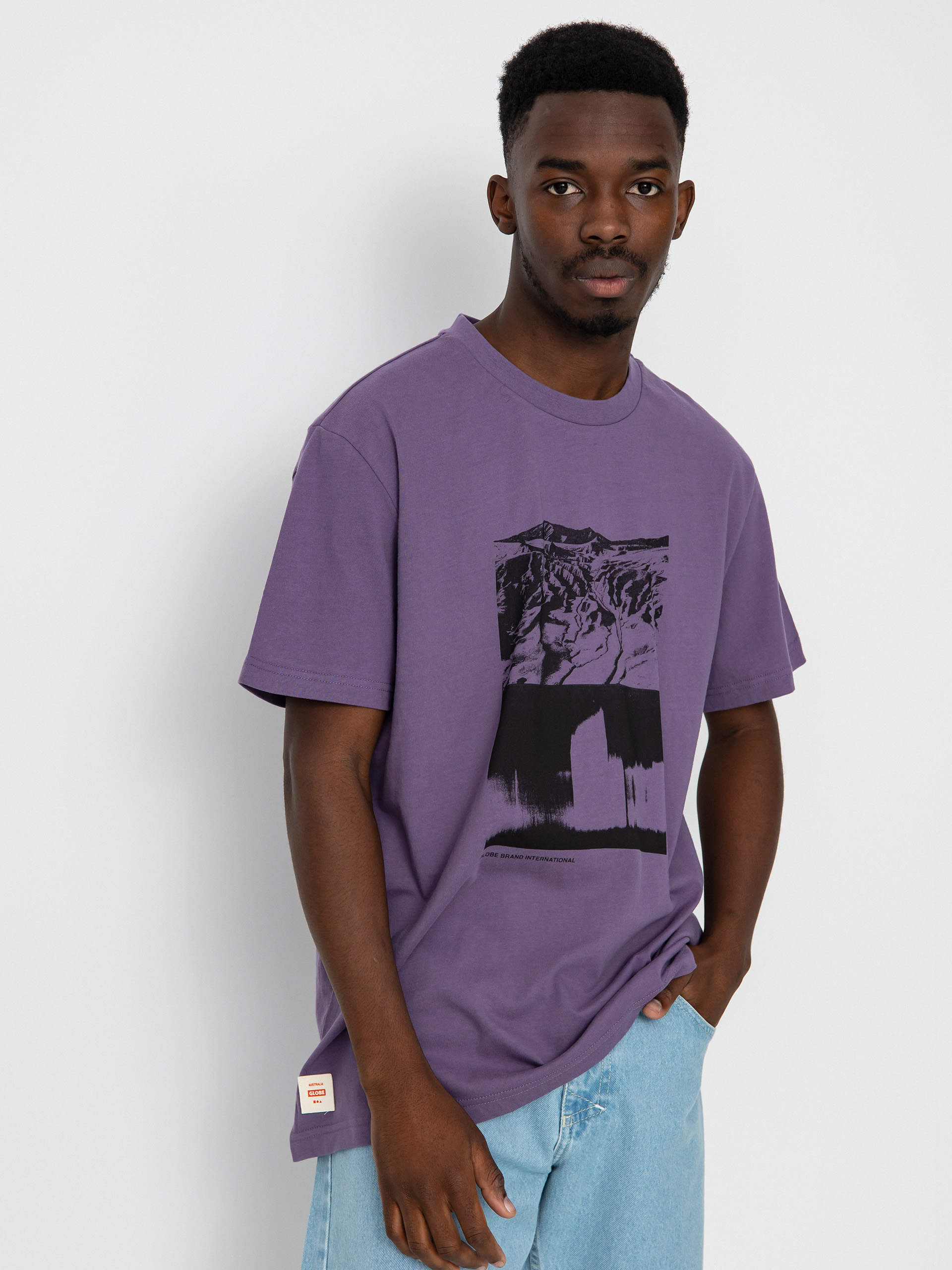 T-shirt Globe Scape (berry)