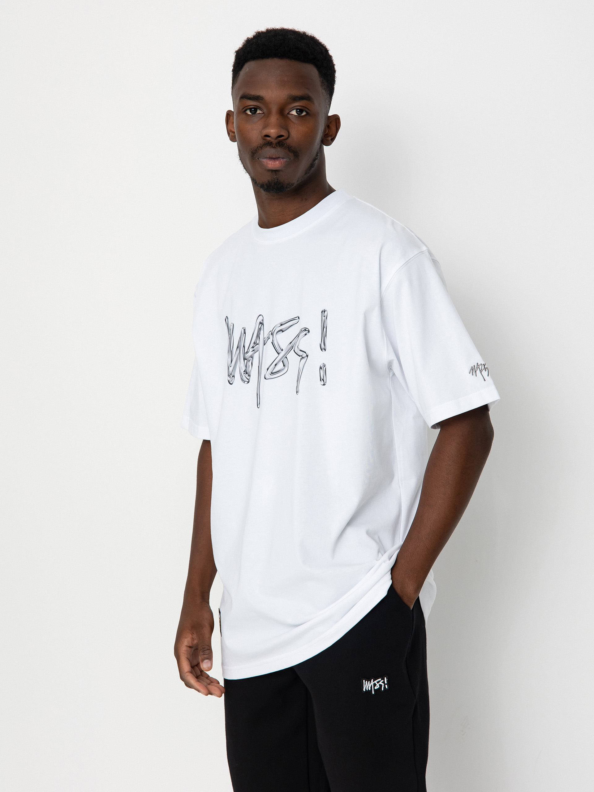 T-shirt MassDnm Chrome (white)