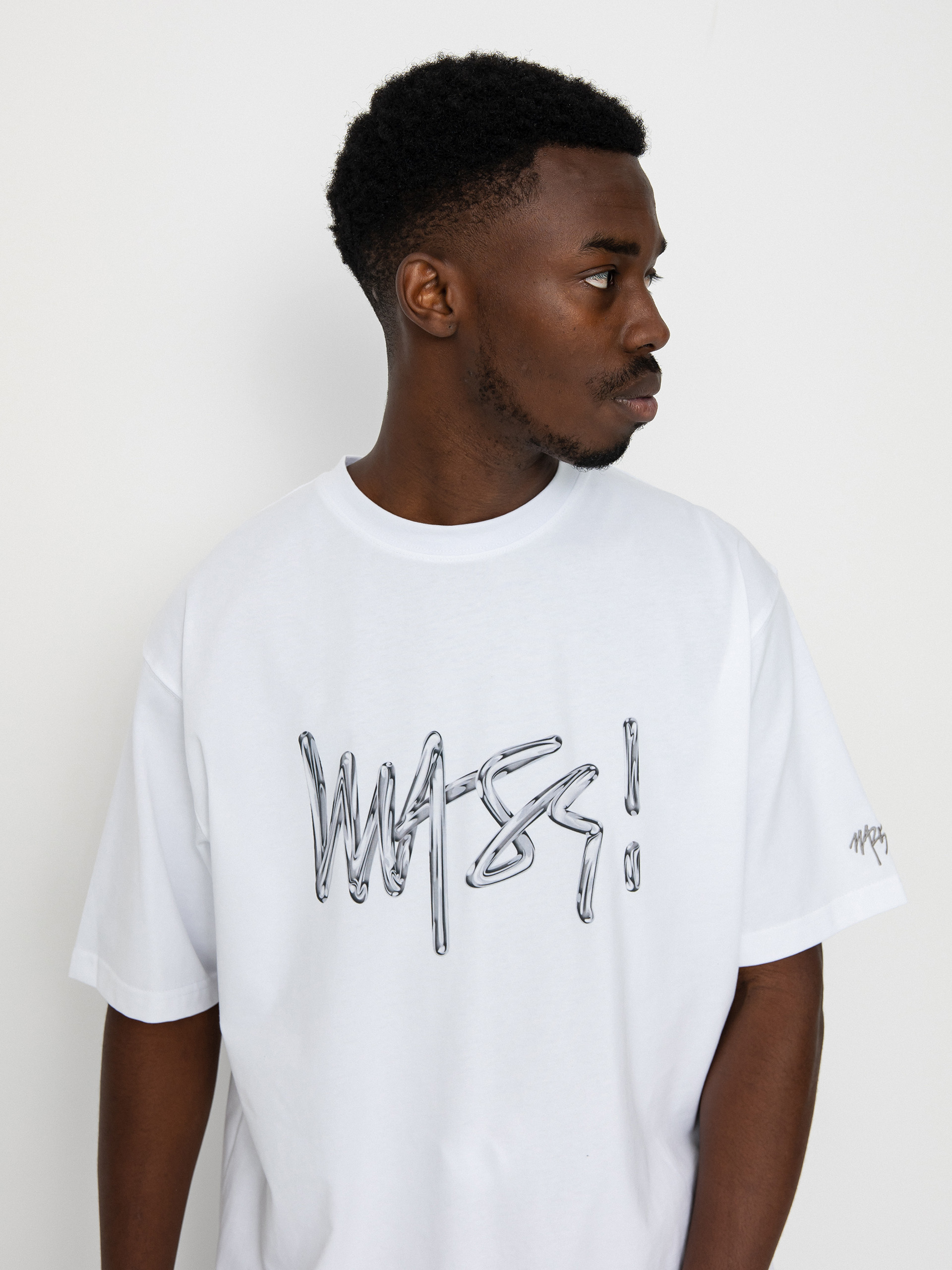 T-shirt MassDnm Chrome (white)