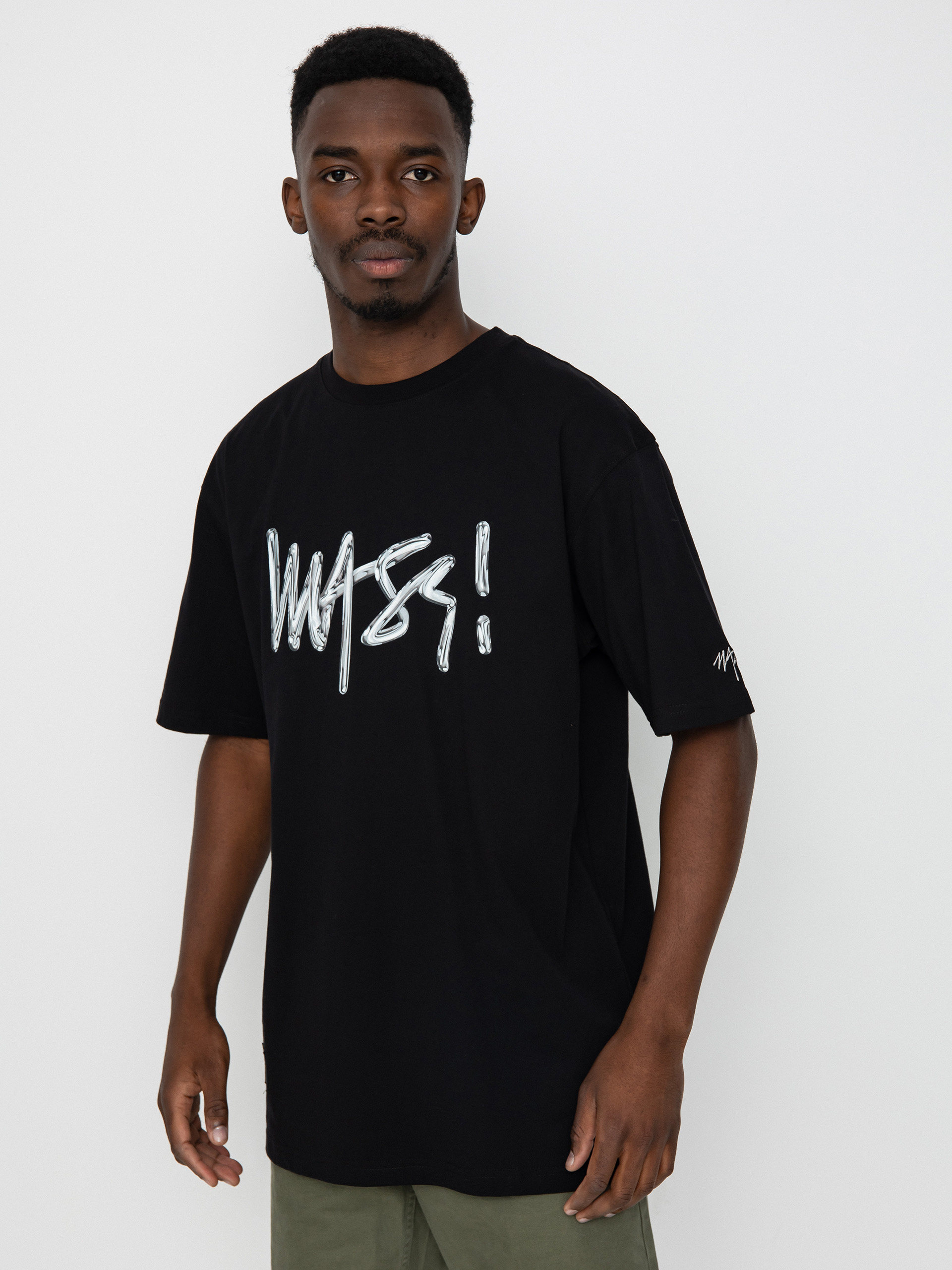 T-shirt MassDnm Chrome (black)