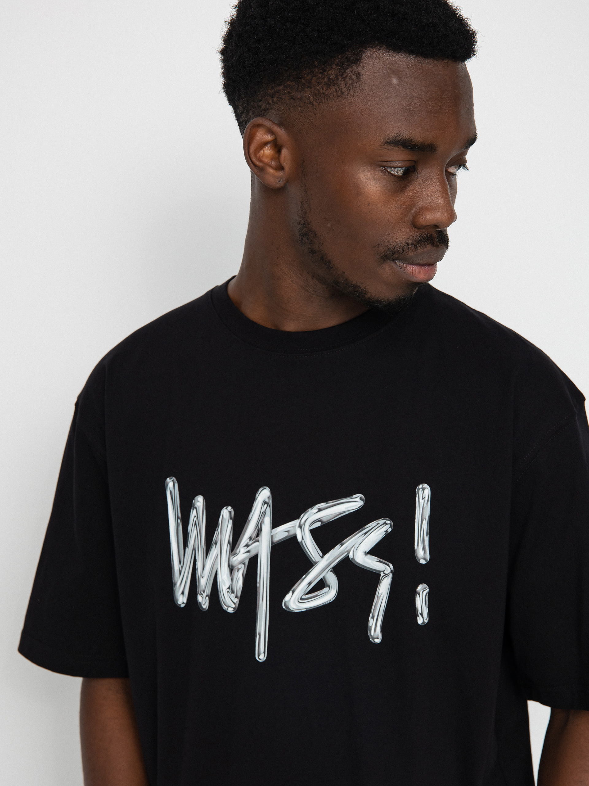 T-shirt MassDnm Chrome (black)