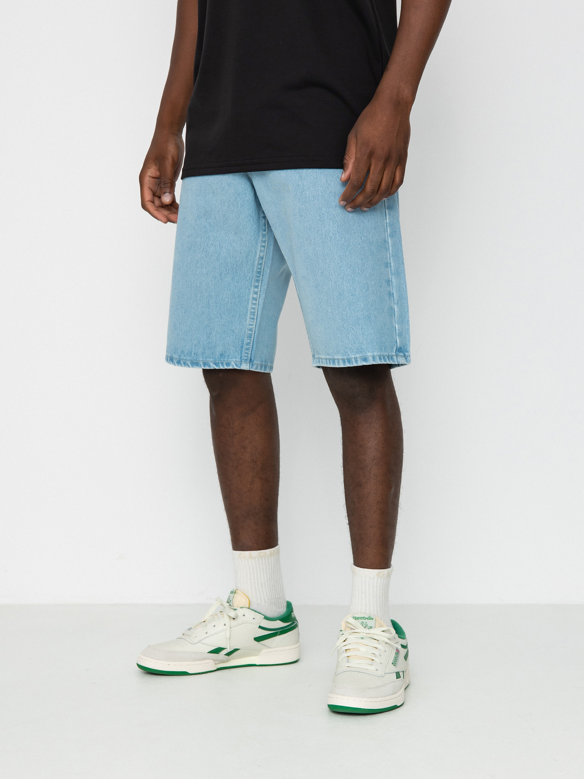 Szorty MassDnm Jeans Signature 2.0 Tapered Fit (light blue)